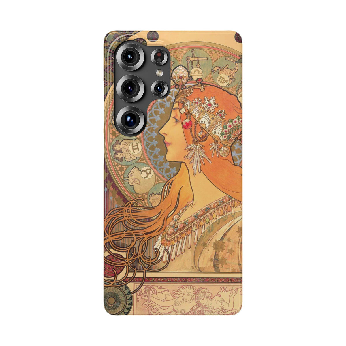 Zodiac by Alphonse Mucha - Samsung Slim Case
