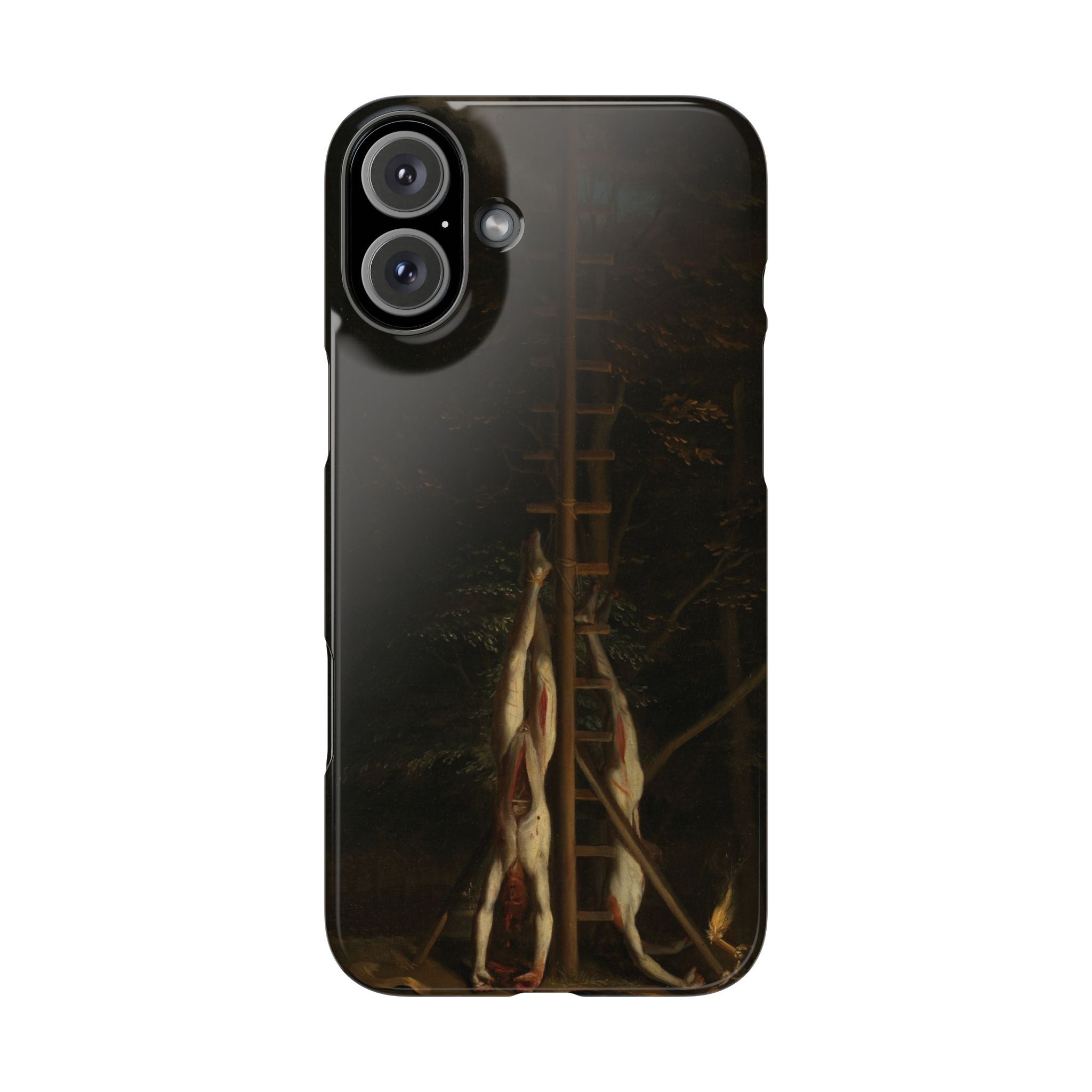 The Corpses of the De Witt Brothers by Jan de Baen - iPhone Slim Case