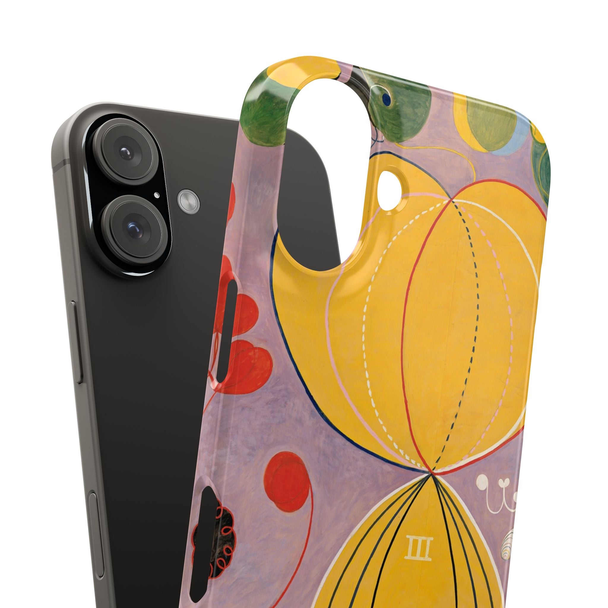 The Ten Largest No. 7, Adulthood by Hilma af Klint - iPhone Slim Case