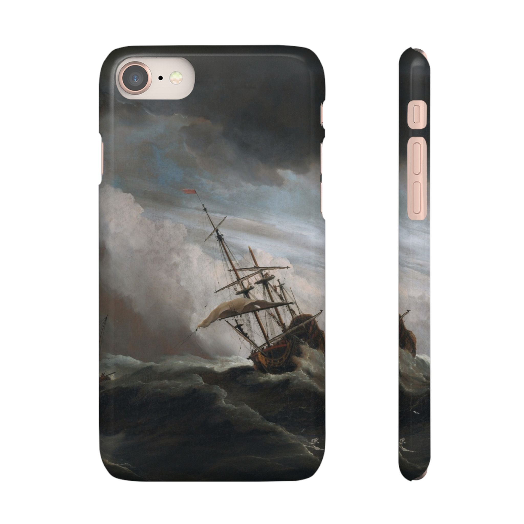 The Gust by Willem van de Velde - iPhone Slim Case