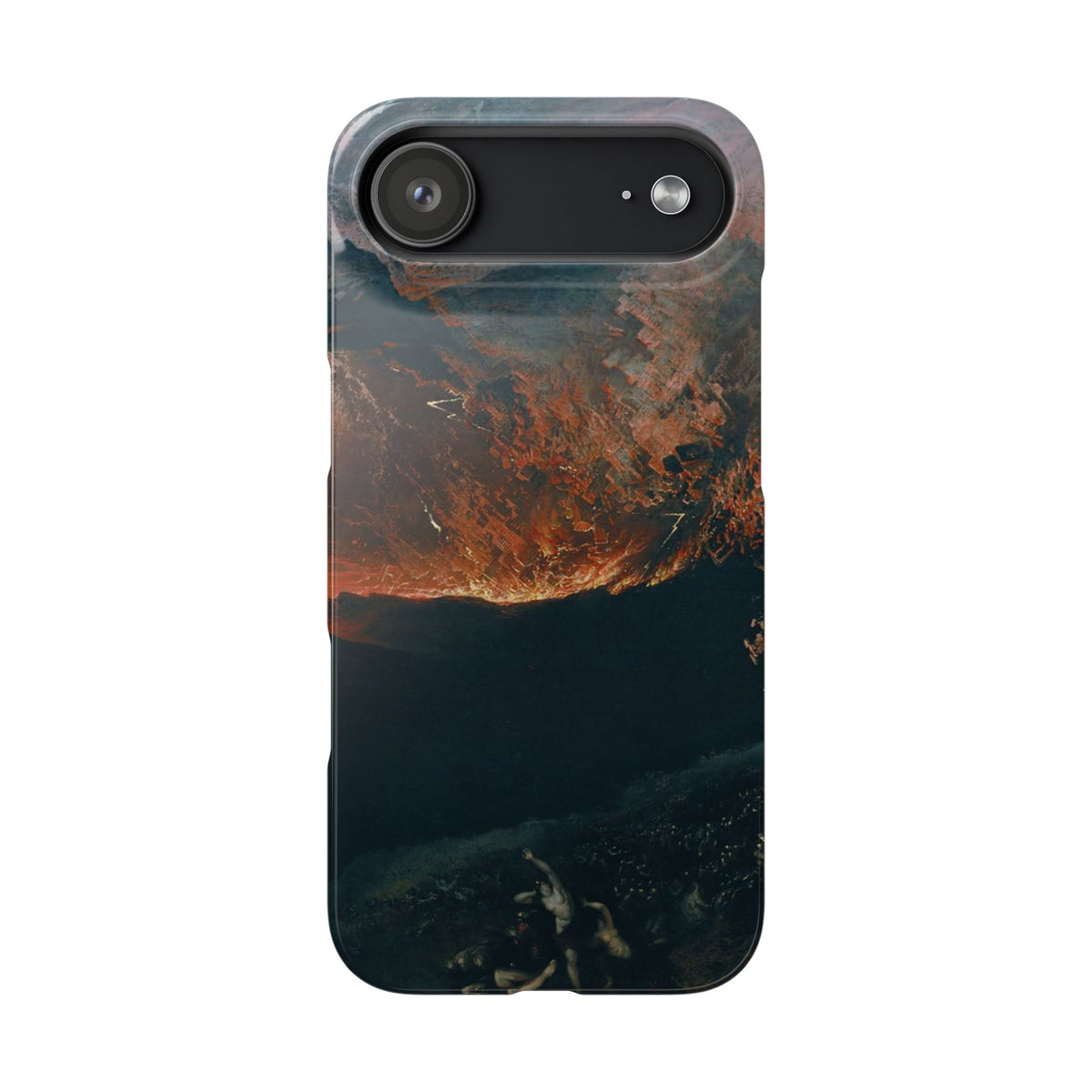 The Great Day of His Wrath by John Martin - iPhone Slim Case