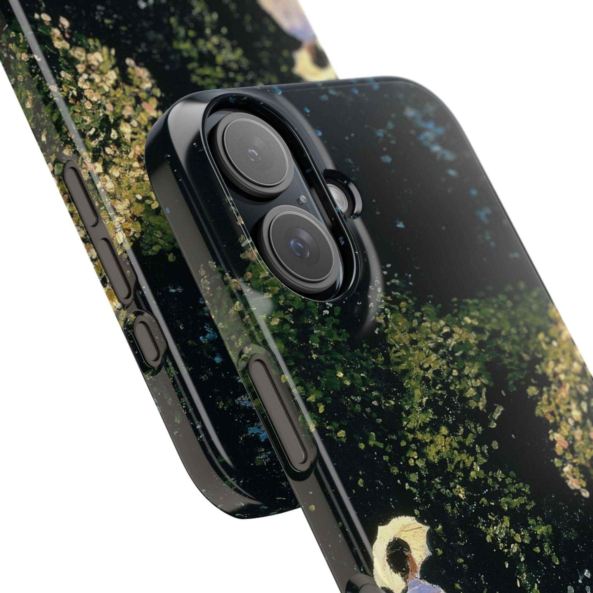 Woman in the Garden by Claude Monet - iPhone Slim Case