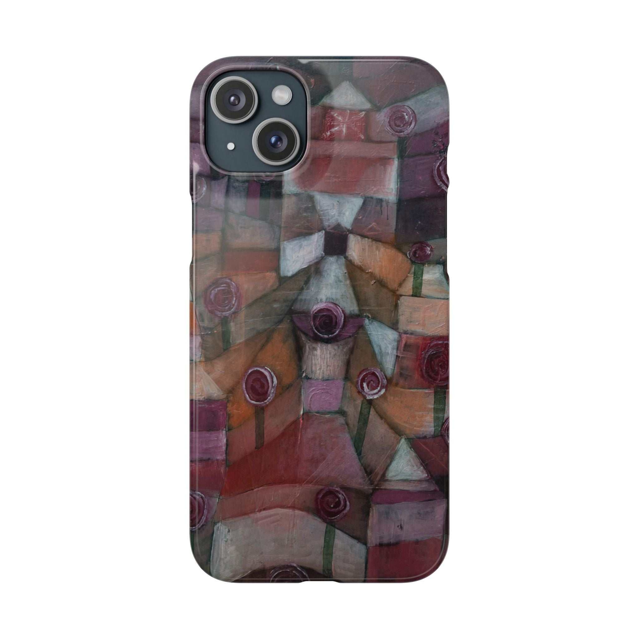 Rose Garden by Paul Klee - iPhone Slim Case