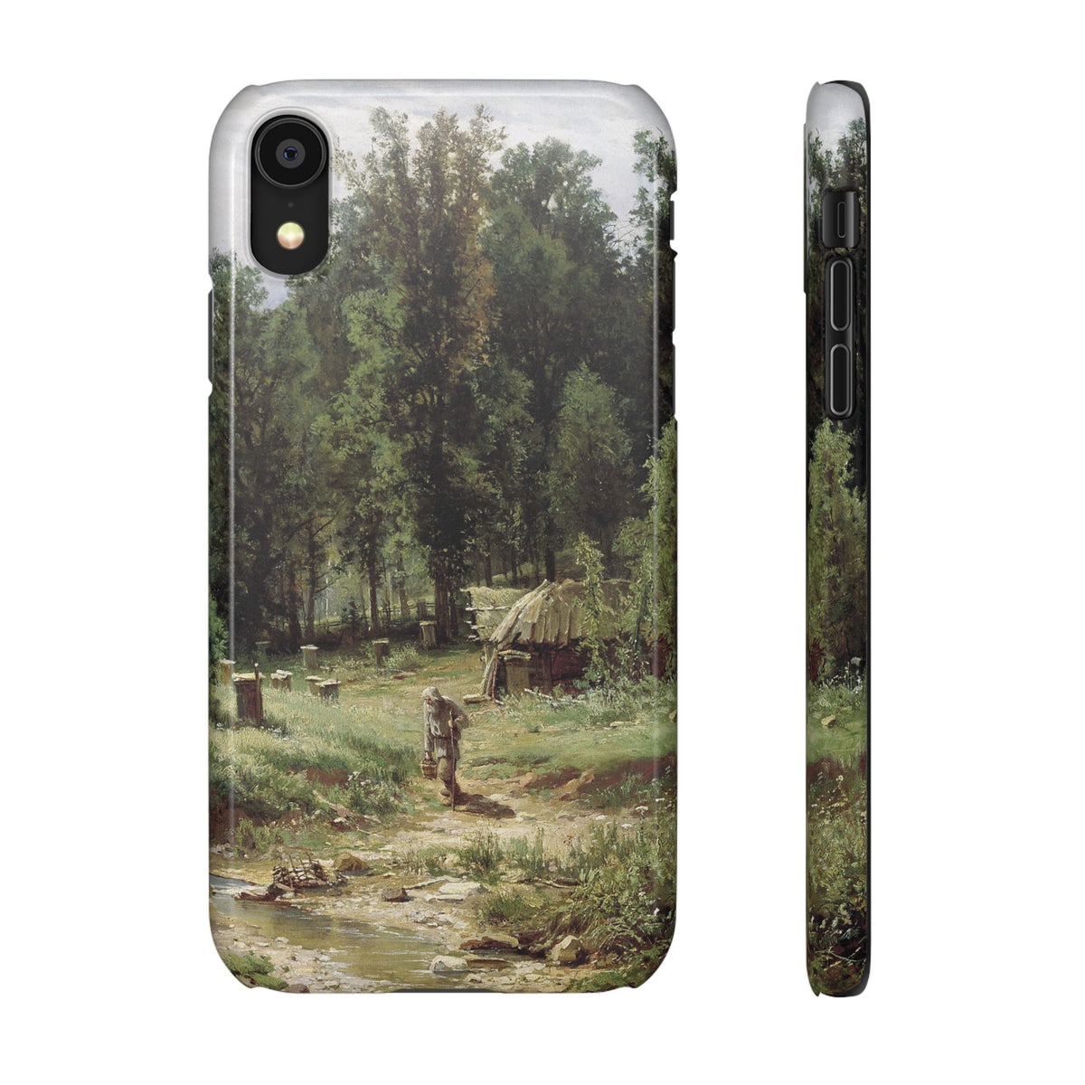 An Apiary in the Forest by Ivan Ivanovich Shishkin - iPhone Slim Case