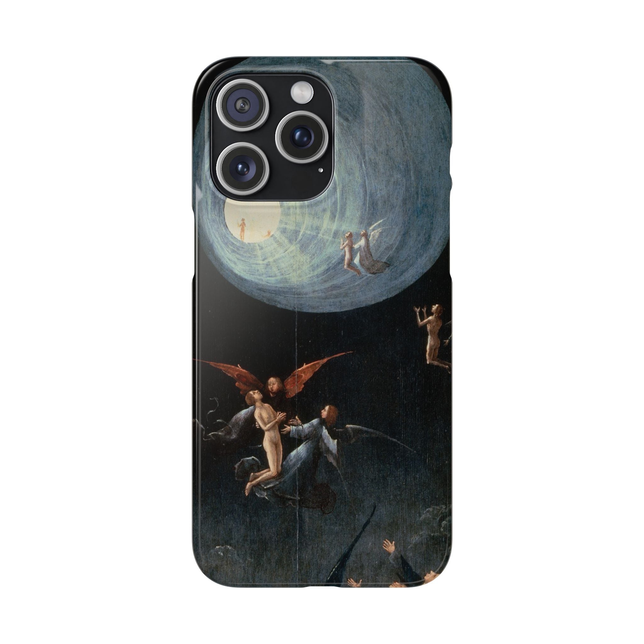 Visions of the Hereafter Ascent of the Blessed by Hieronymus Bosch - iPhone Slim Case
