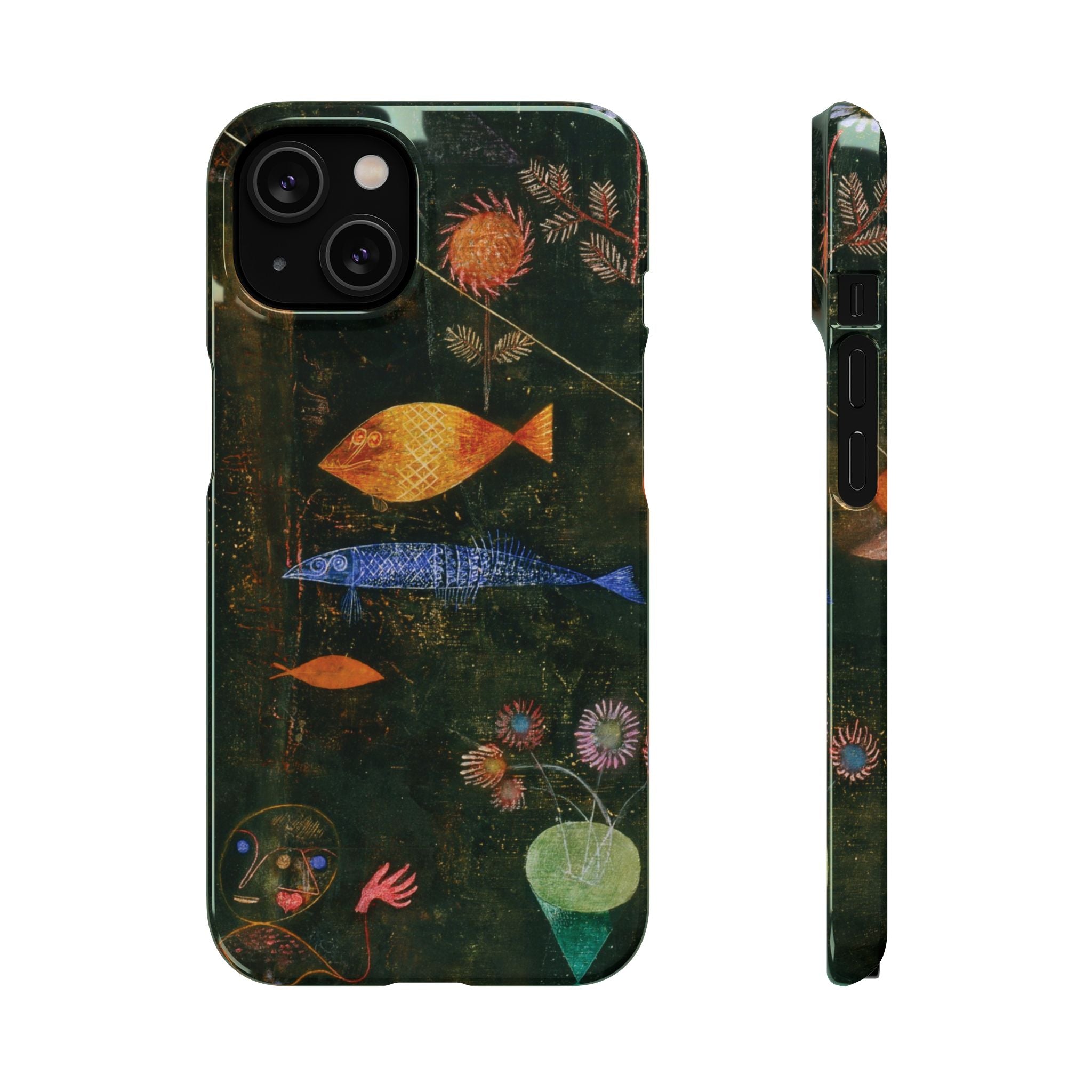 Fish Magic by Paul Klee - iPhone Slim Case