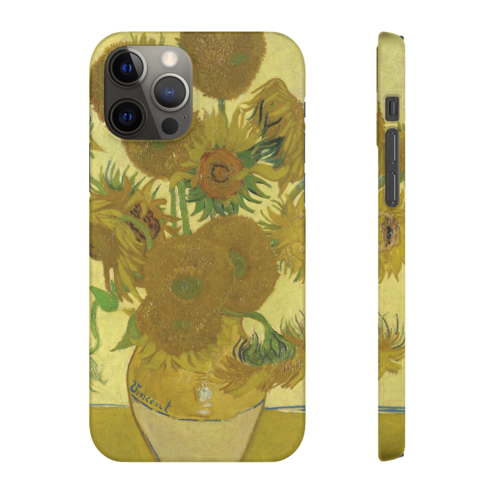 Sunflowers by Vincent van Gogh - iPhone Slim Case
