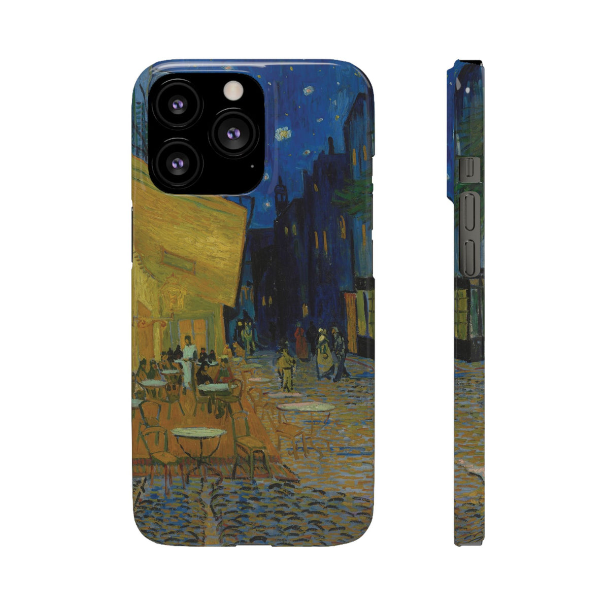Café Terrace at Night by Vincent van Gogh - iPhone Slim Case