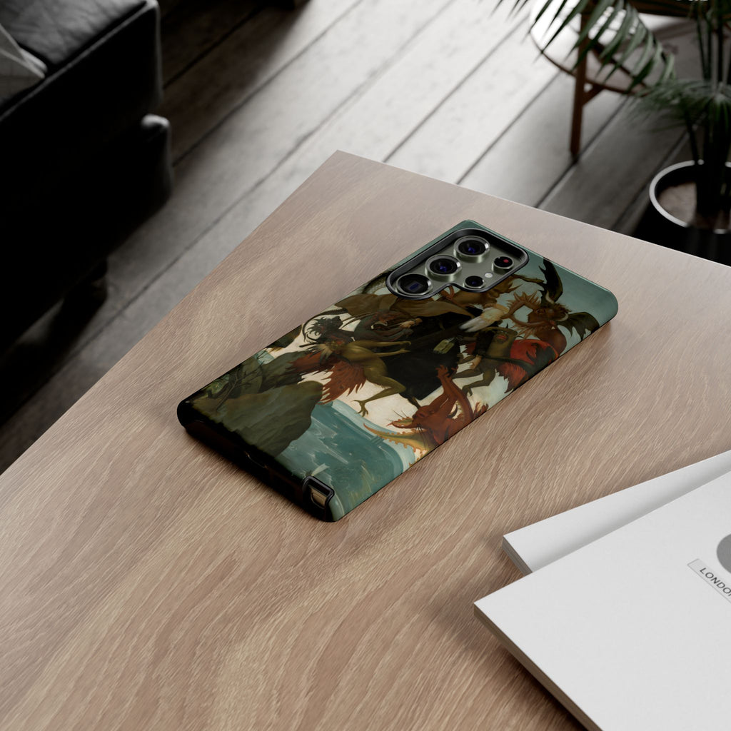 The Torment of Saint Anthony by Michelangelo Buonarroti - Samsung Tough Case