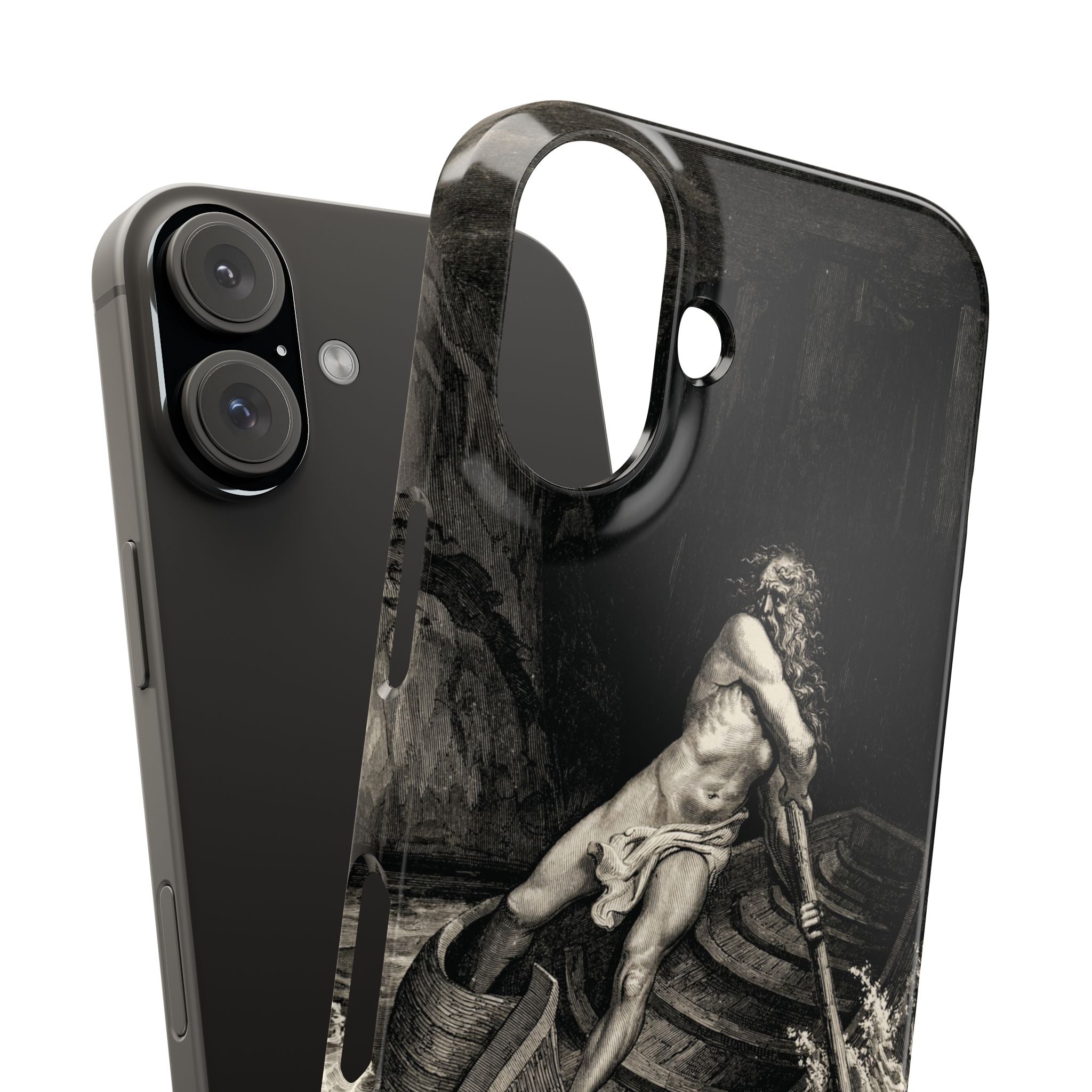 Canto III - Charon by Gustave Doré - iPhone Slim Case
