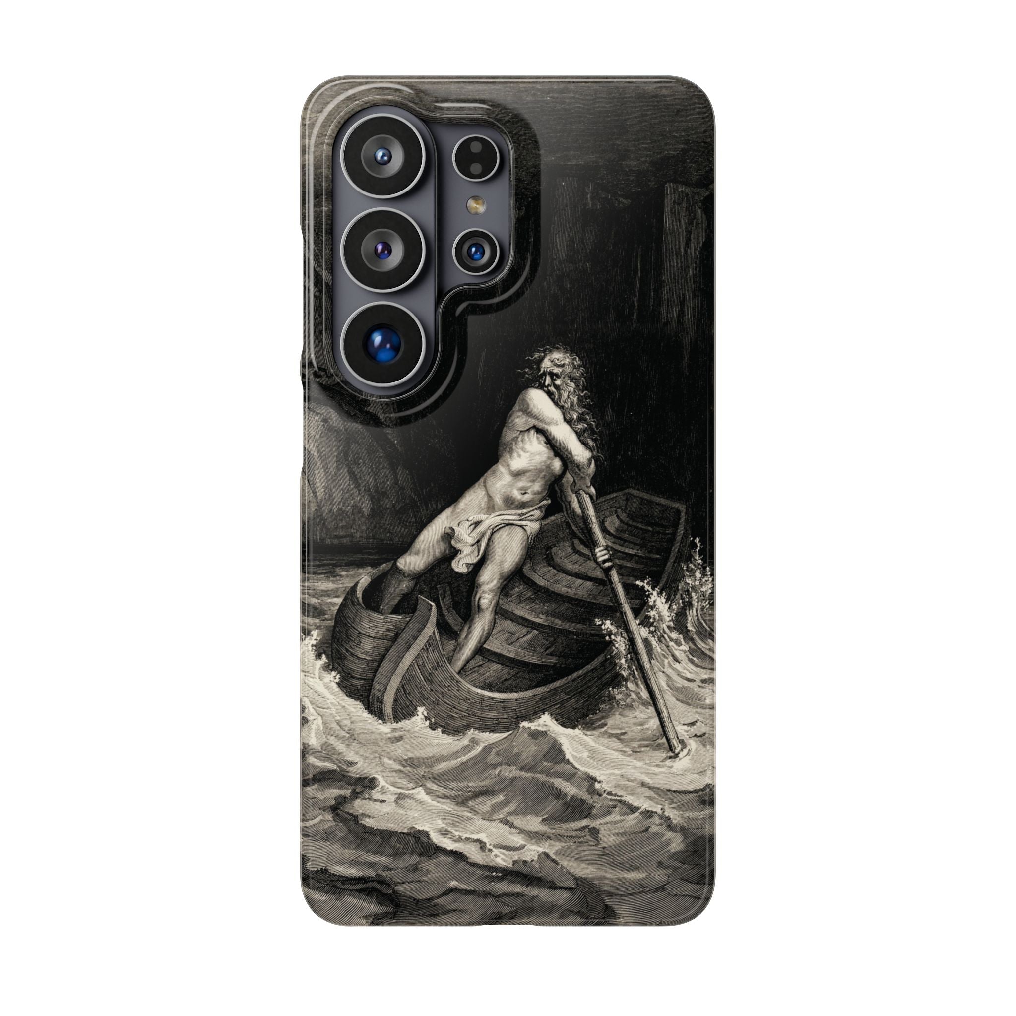 Canto III – Charon by Gustave Doré - Samsung Slim Case