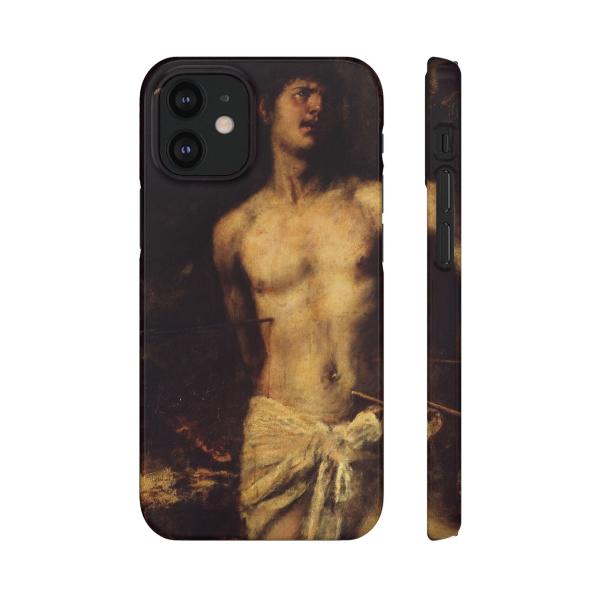 Saint Sebastian by Titian - iPhone Slim Case