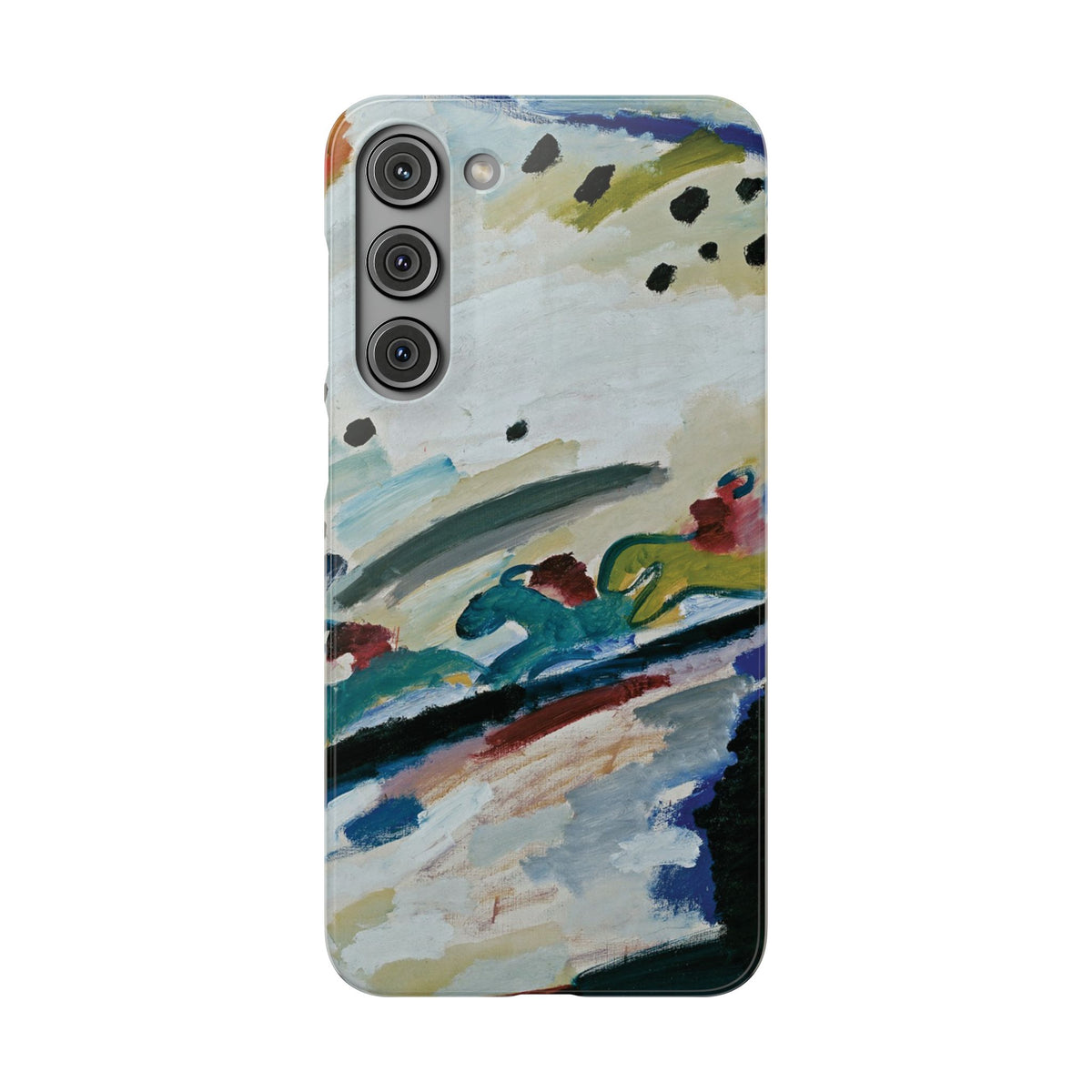 Romantic Landscape by Vasily Kandinsky - Samsung Slim Case
