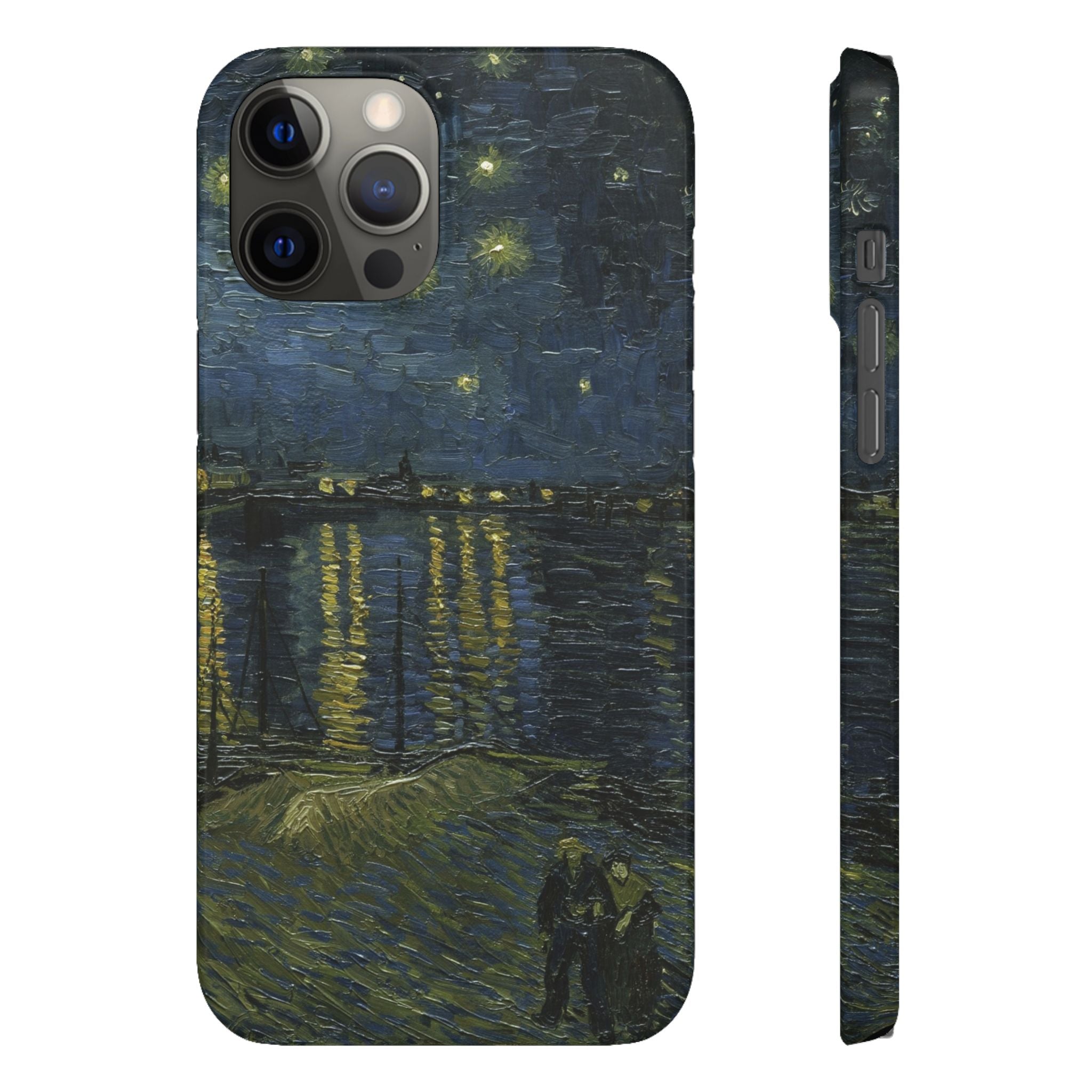 Starry Night Over the Rhône by Van Gogh - iPhone Slim Case