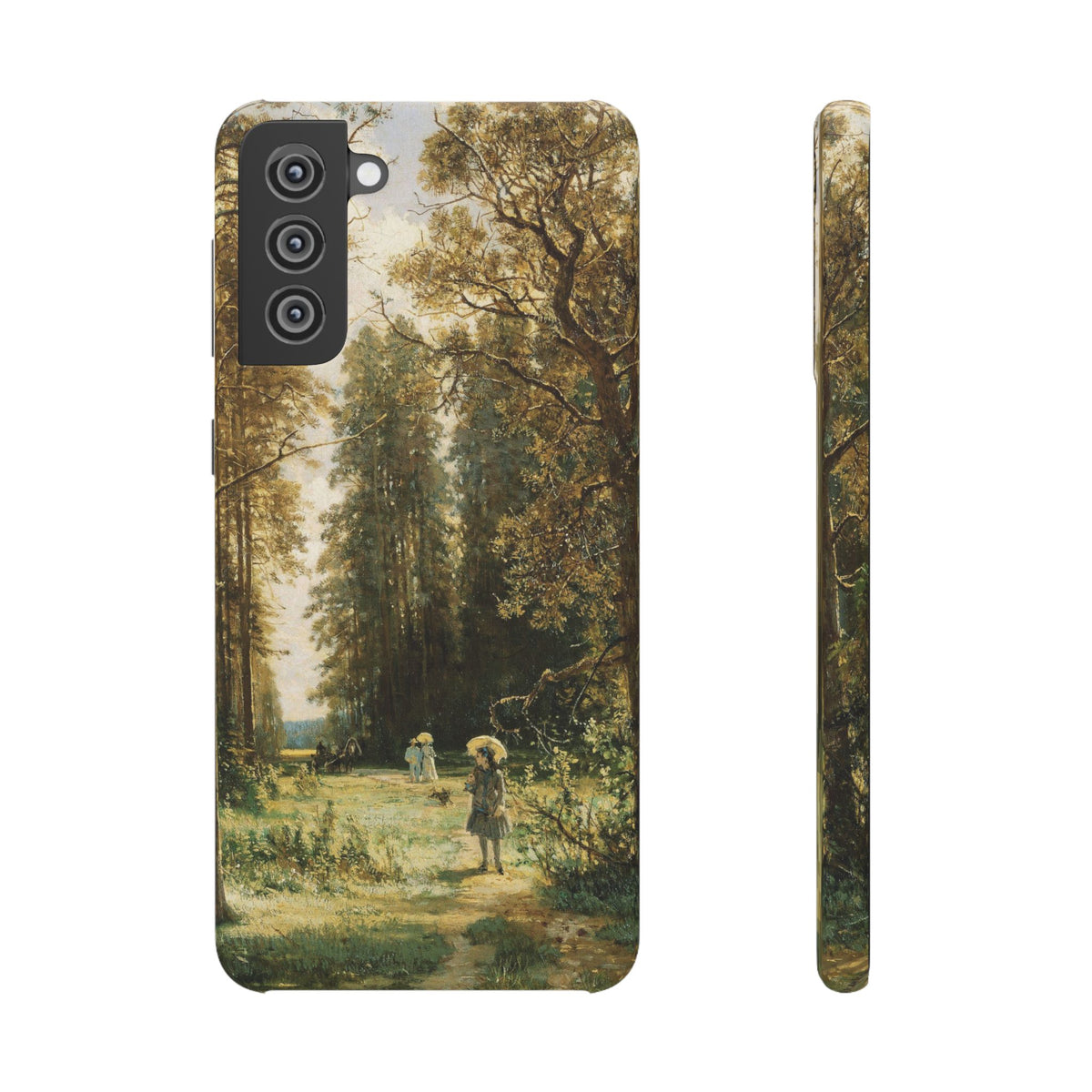 The Path in the Forest by Ivan Ivanovich Shishkin - Samsung Slim Case