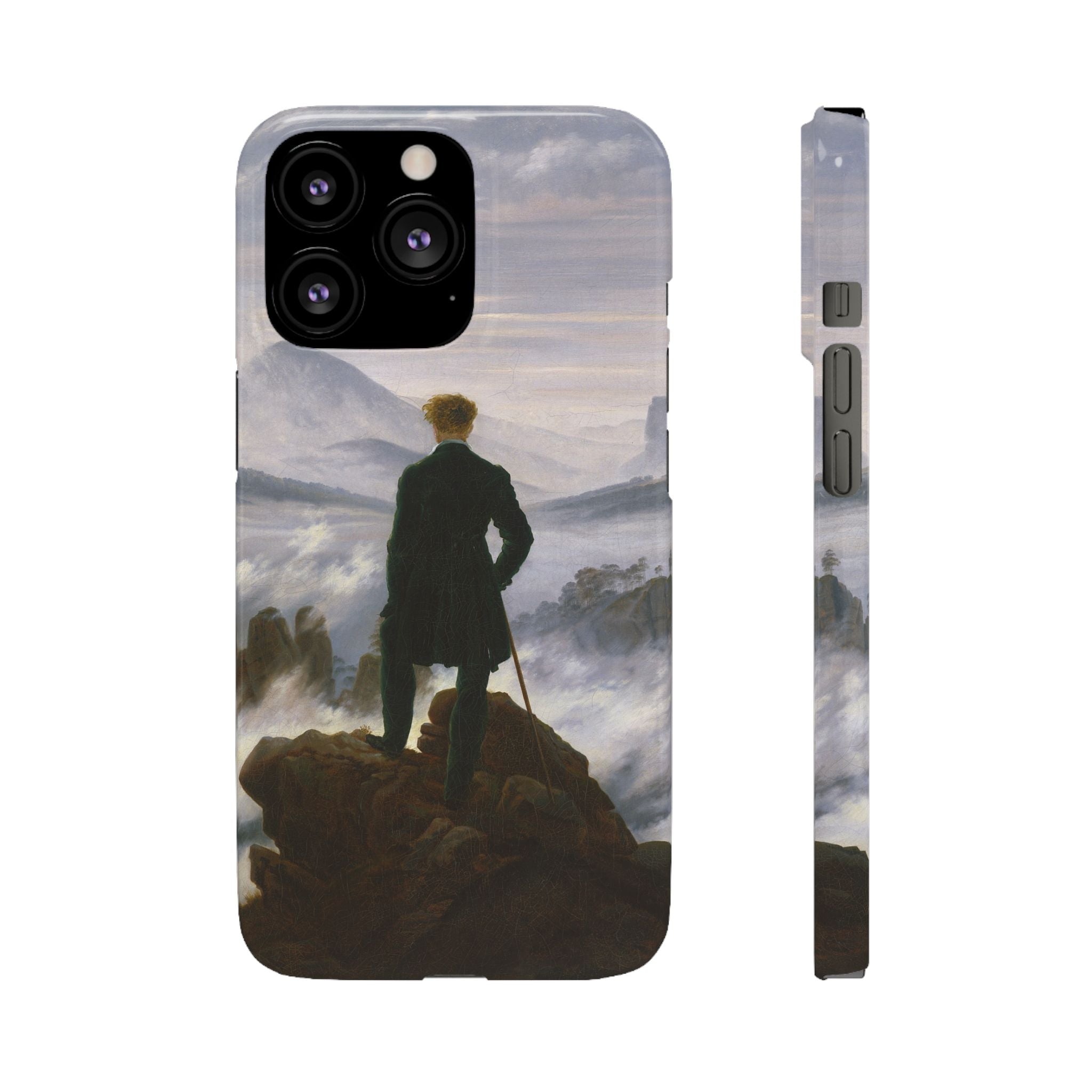 The Wanderer above the Sea of Fog by Caspar David Friedrich - iPhone Slim Case