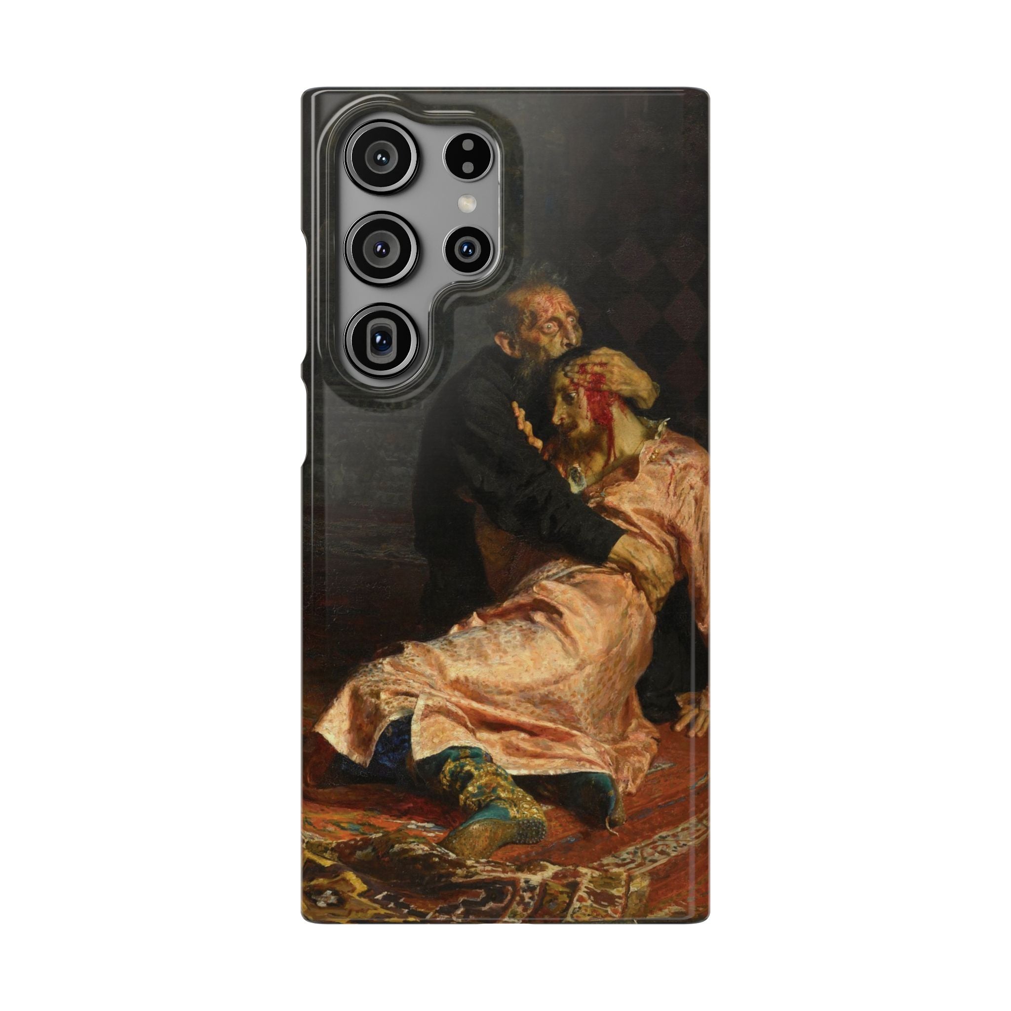 Ivan the Terrible and His Son by Ilya Repin - Samsung Slim Case