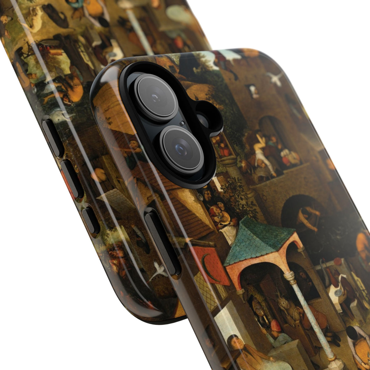 The Dutch Proverbs by Pieter Bruegel the Elder - iPhone Tough Case