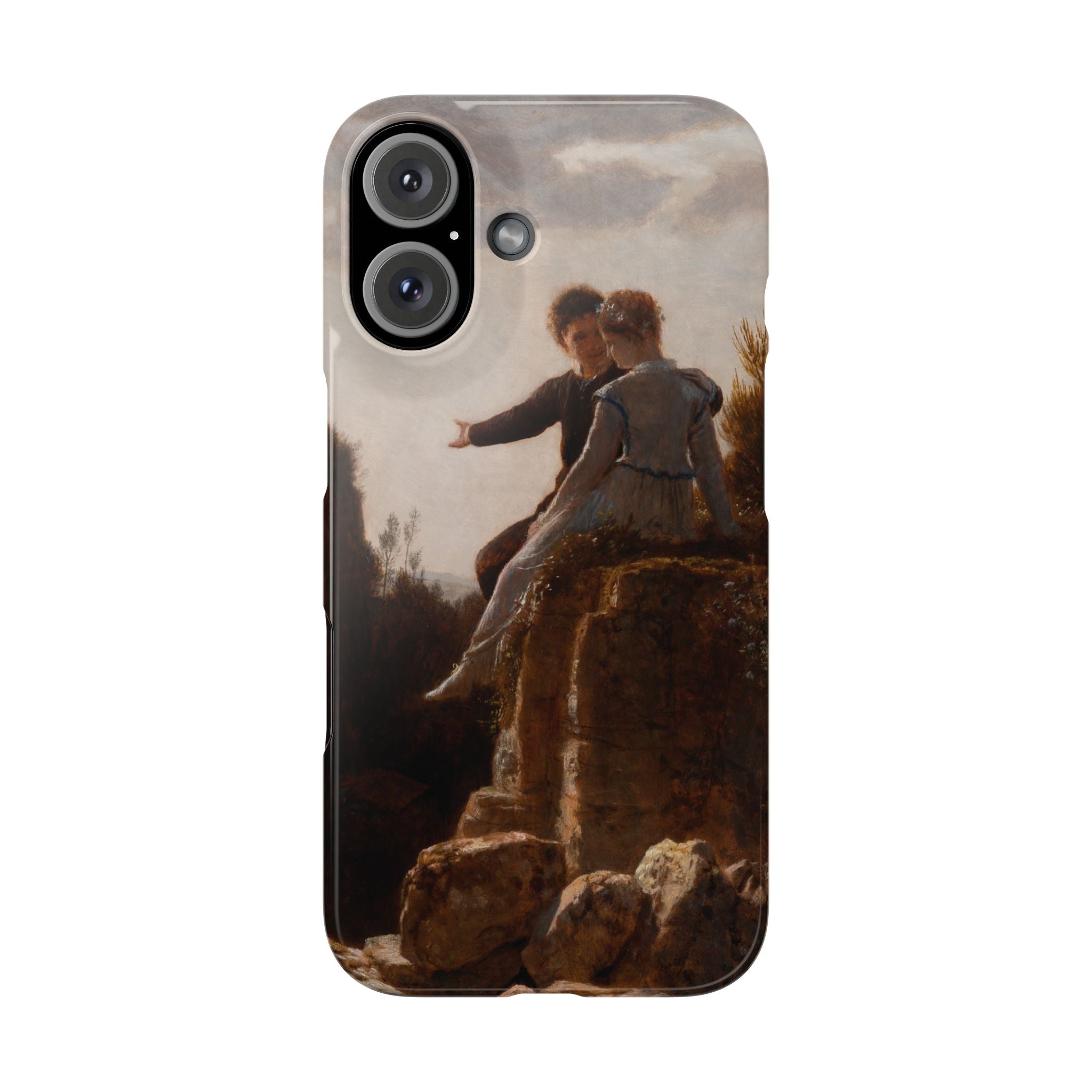 The Honeymoon by Arnold Böcklin - iPhone Slim Case