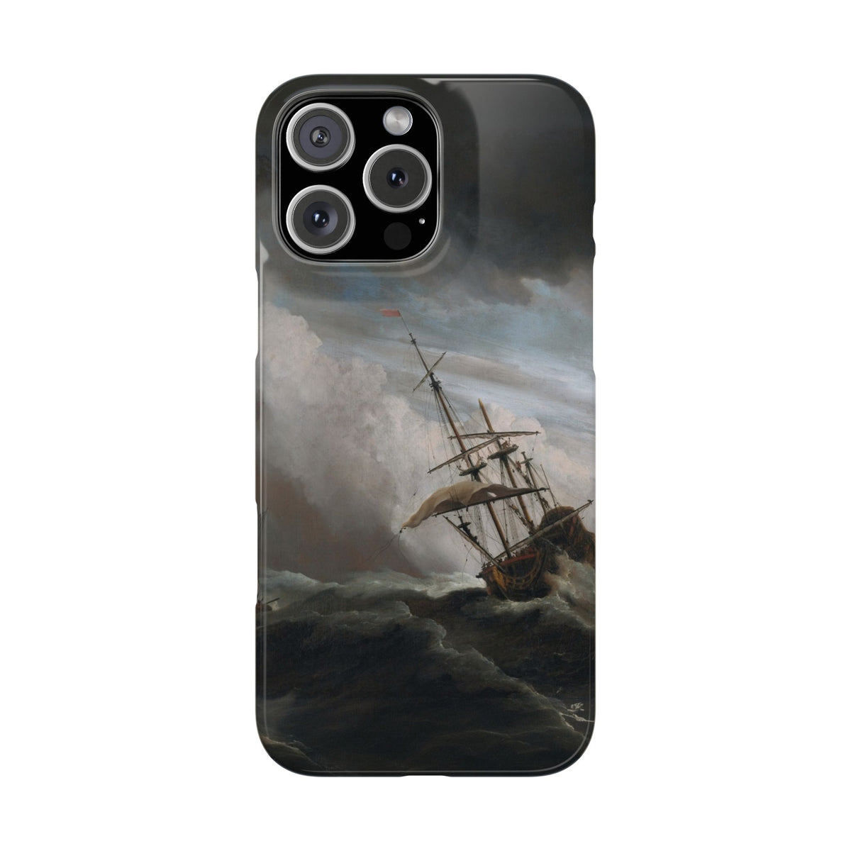 The Gust by Willem van de Velde - iPhone Slim Case