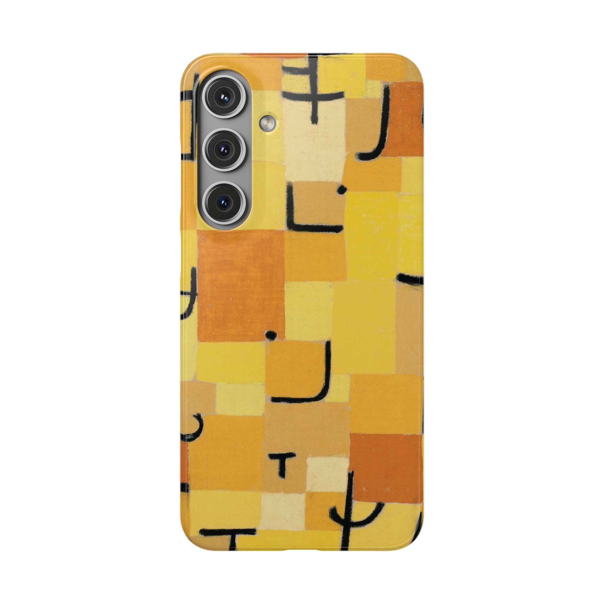 Signs in Yellow by Paul Klee - Samsung Slim Case