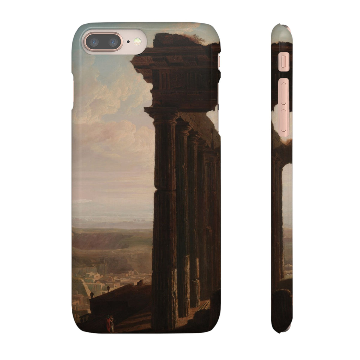 Ruins of an Ancient City by John Martin - iPhone Slim Case