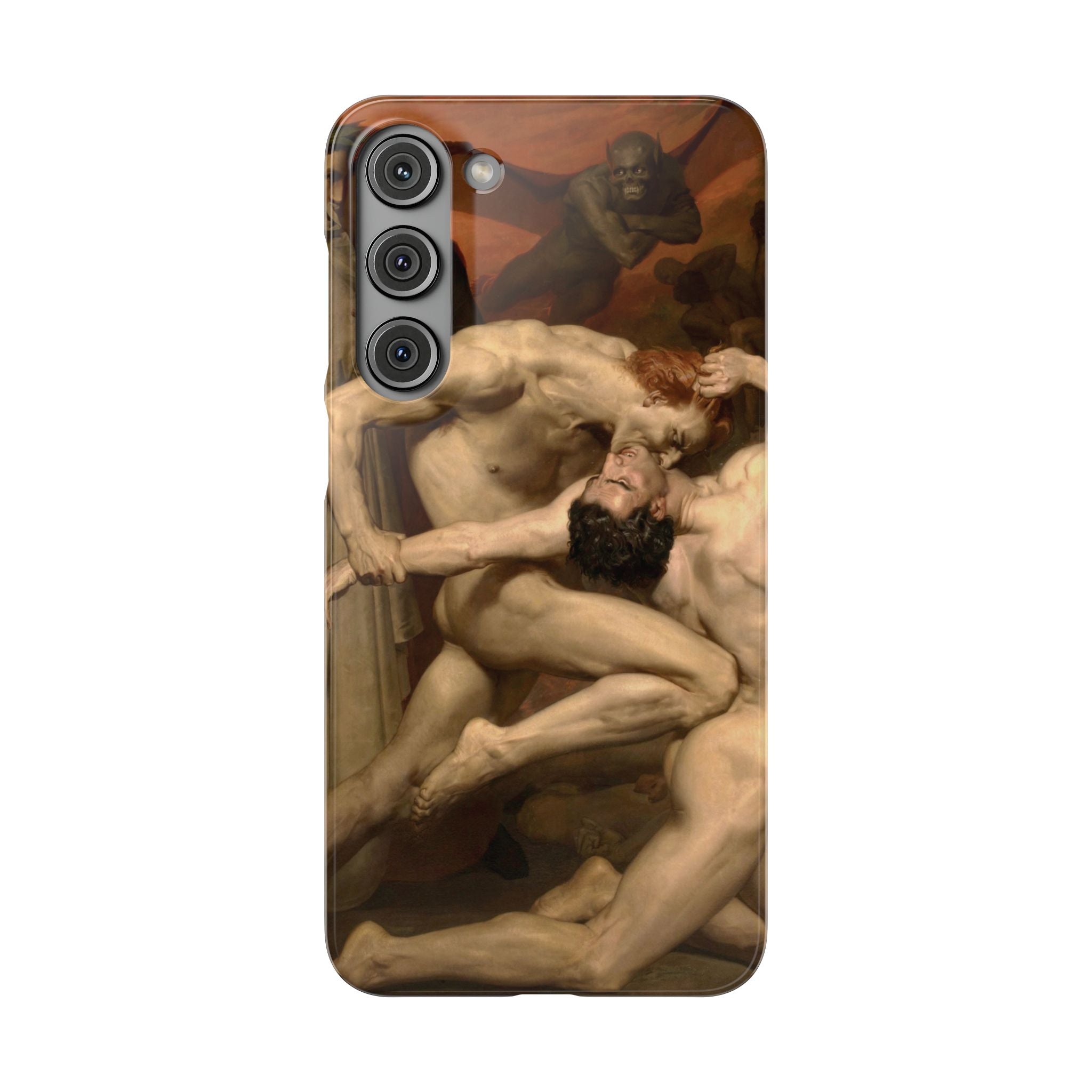 Dante and Virgile by William Bouguereau - Samsung Slim Case