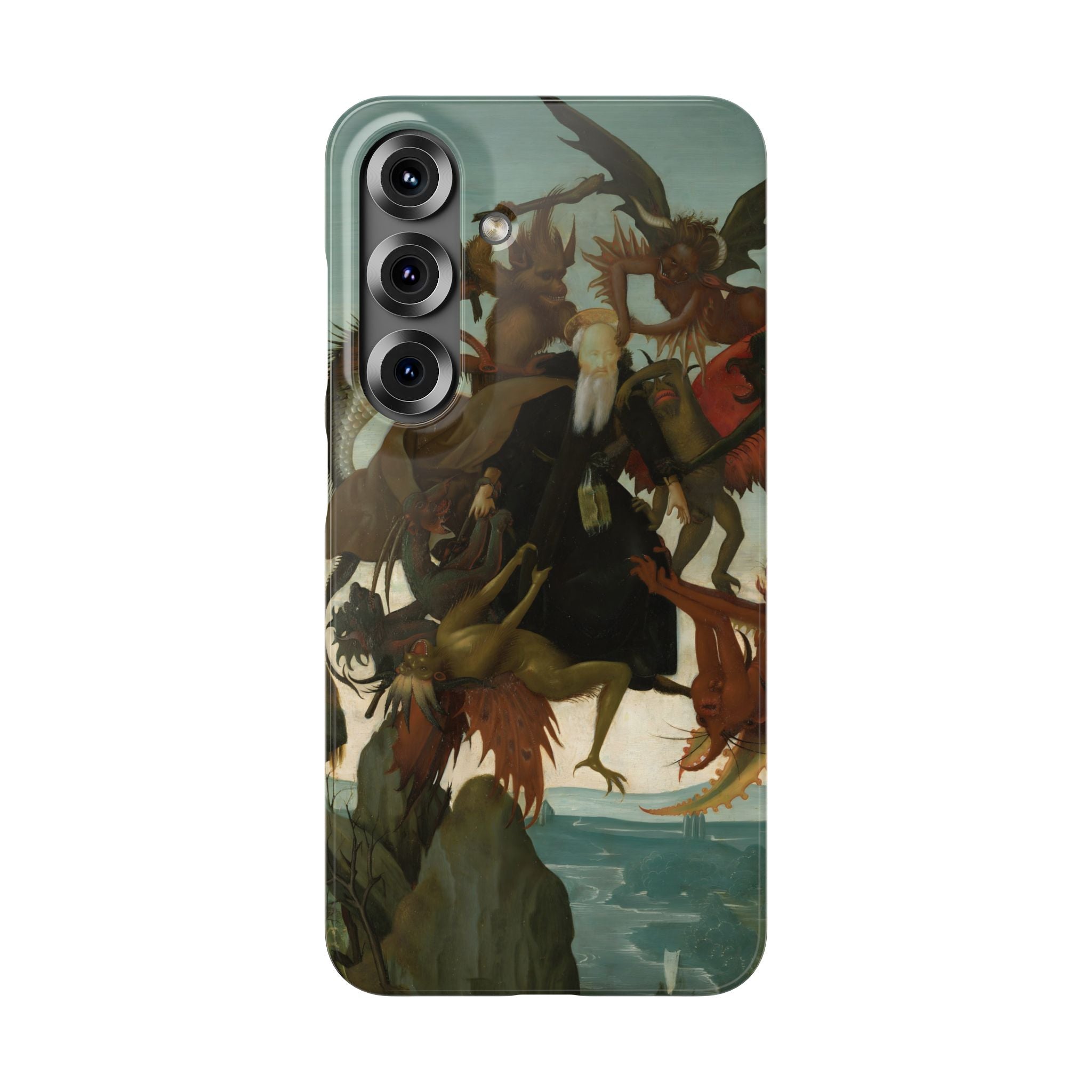 The Torment of Saint Anthony by Michelangelo Buonarroti - Samsung Slim Case