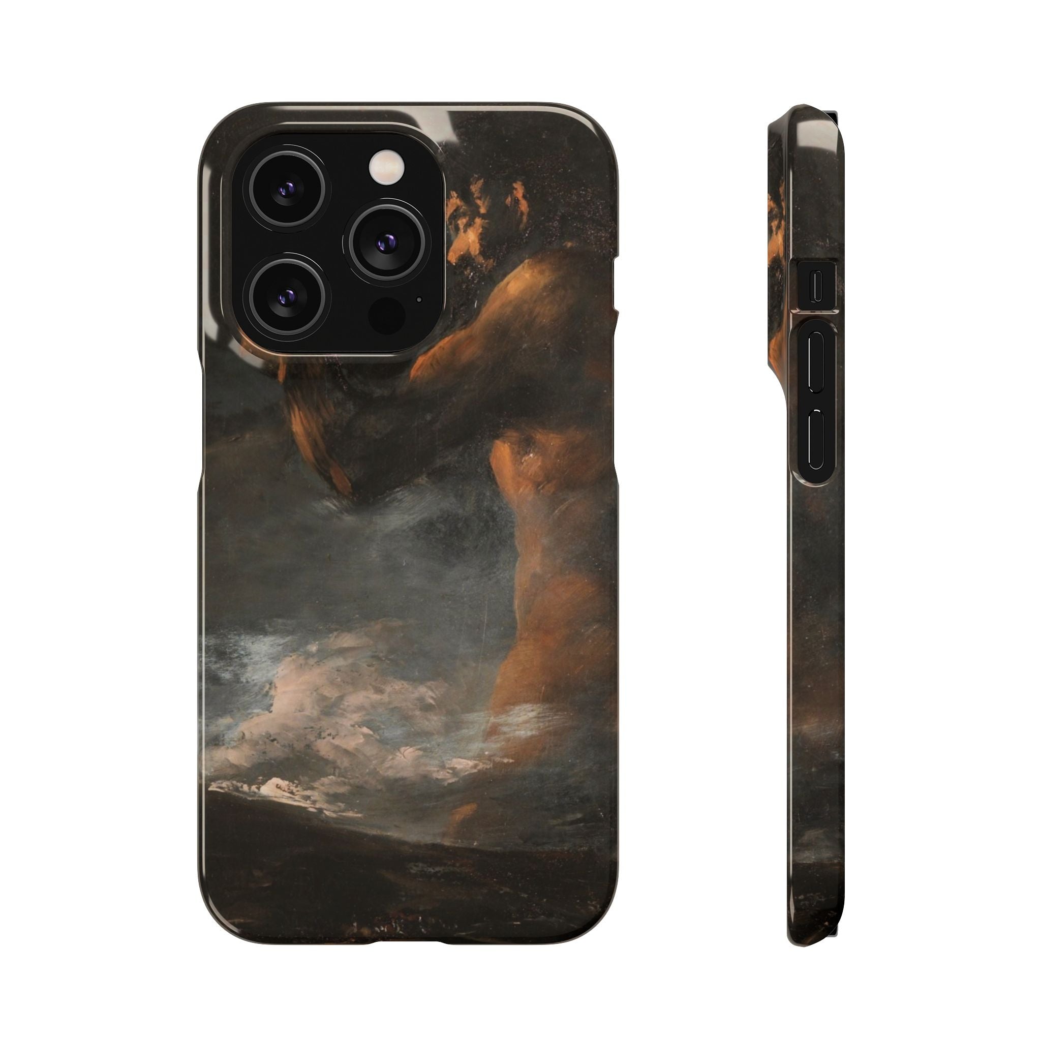 The Colossus by Francisco de Goya - iPhone Slim Case