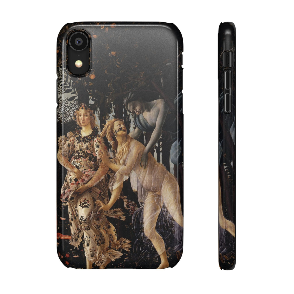 Flora and Zephyr from Primavera by Sandro Botticelli - iPhone Slim Case