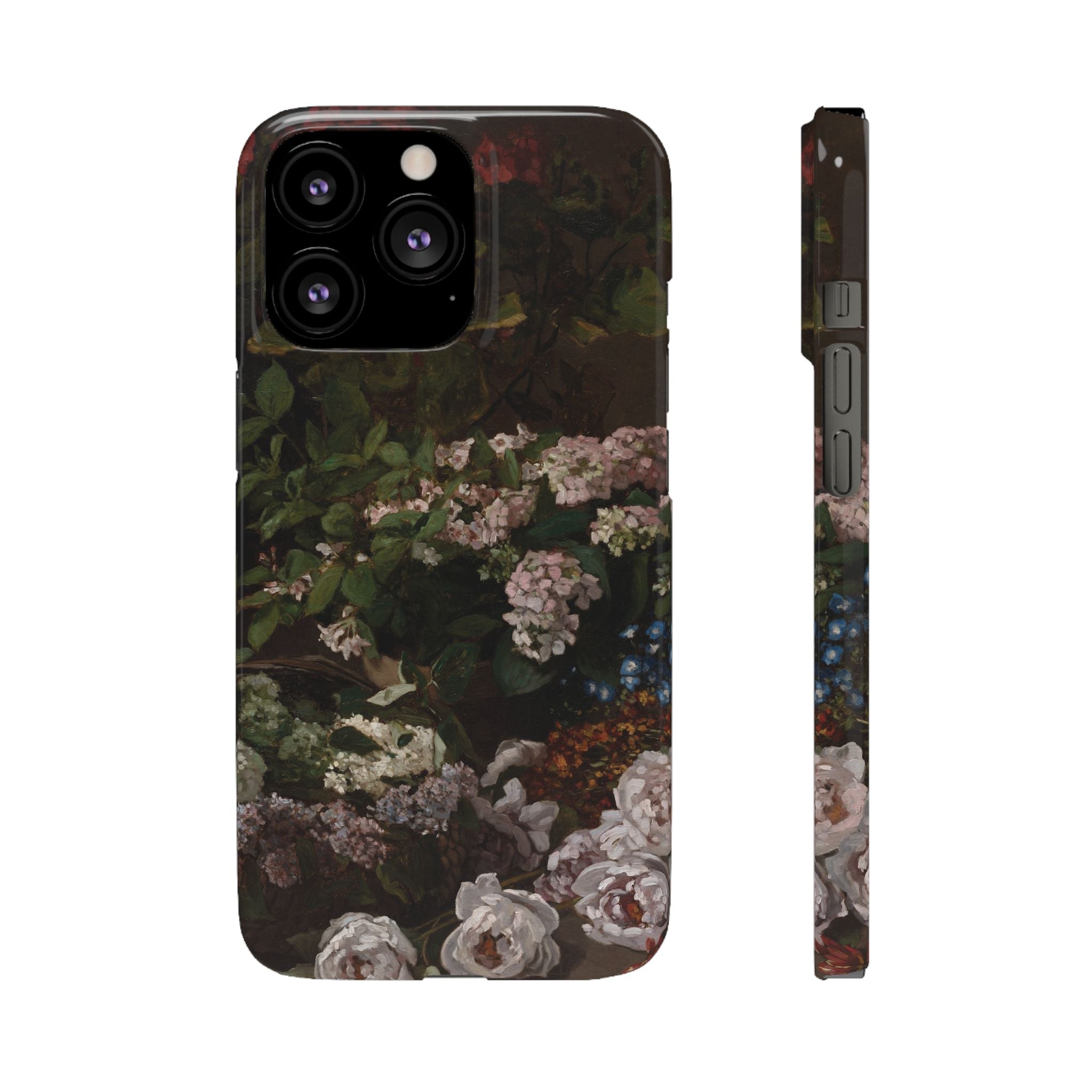 Spring Flowers by Claude Monet - iPhone Slim Case