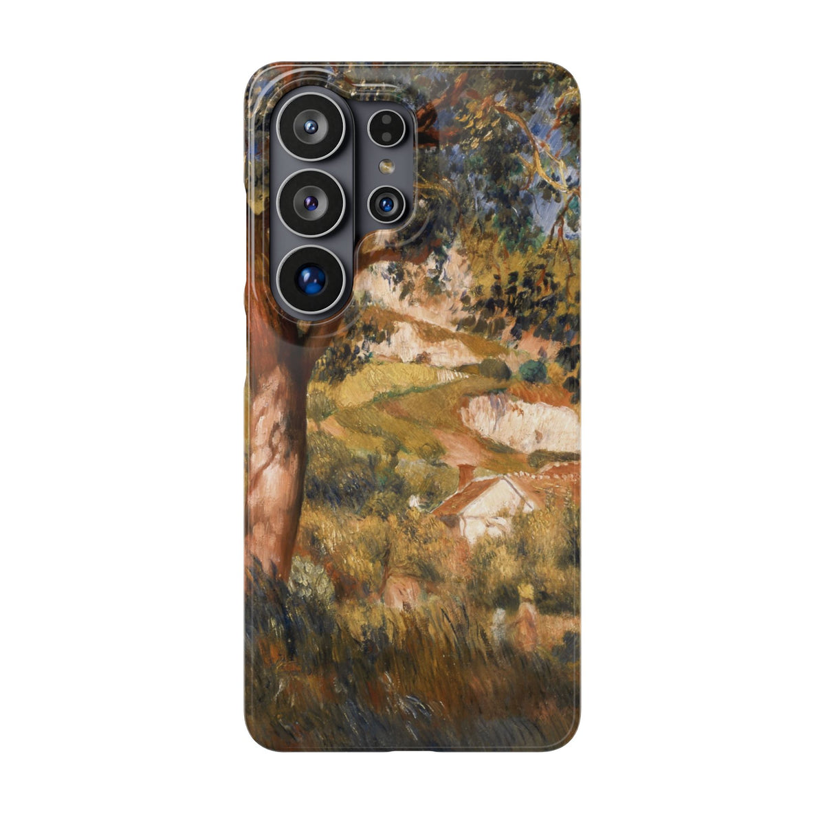 Paysage a La Roche Guyon by Pierre Auguste Renoir - Samsung Slim Case