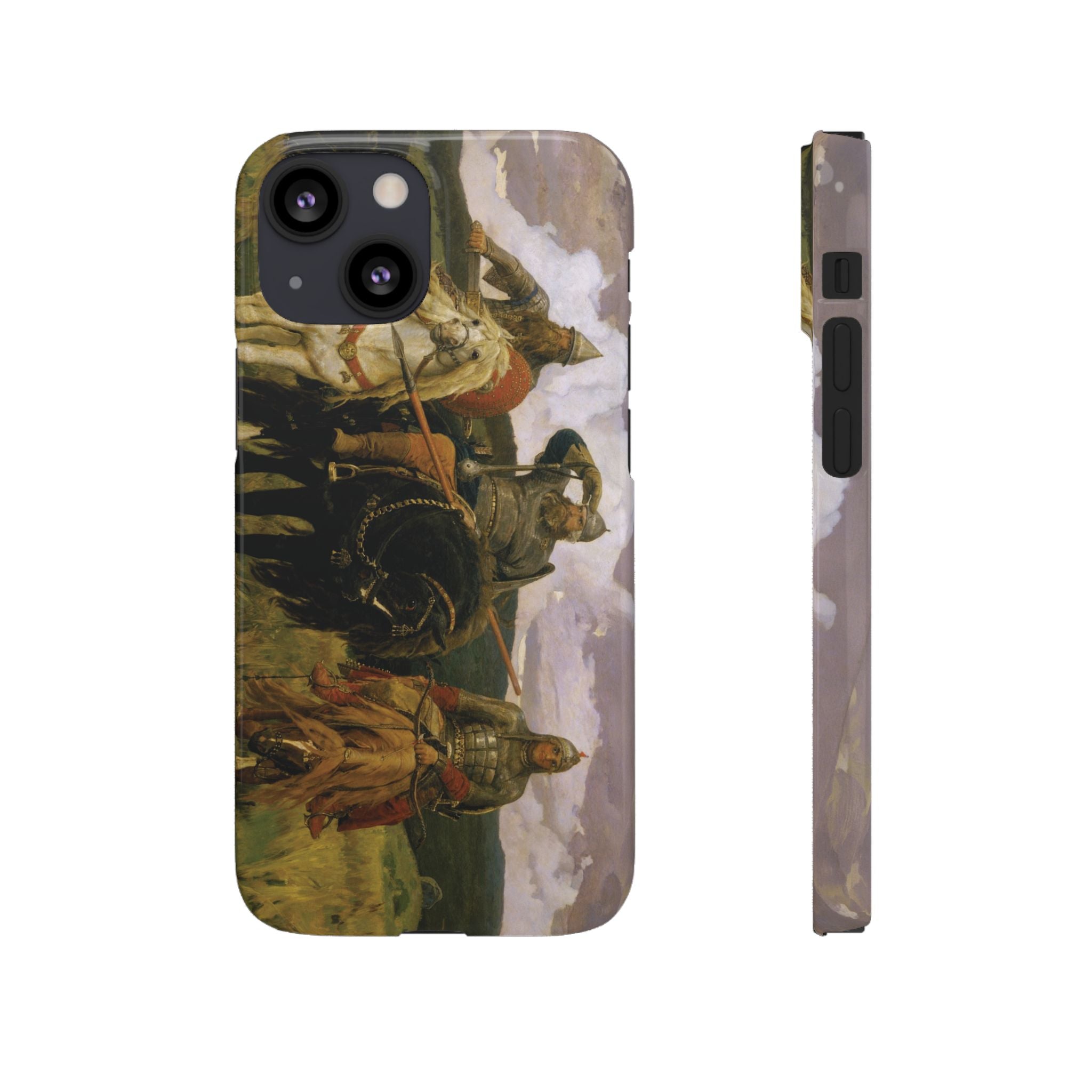 Bogatyrs by Viktor Vasnetsov - iPhone Slim Case