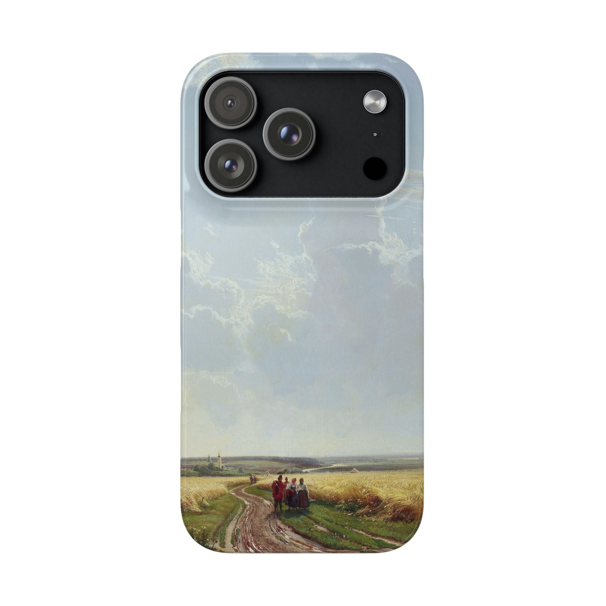 Midday in the Neighbourhood of Moscow by Ivan Ivanovich Shishkin - iPhone Slim Case