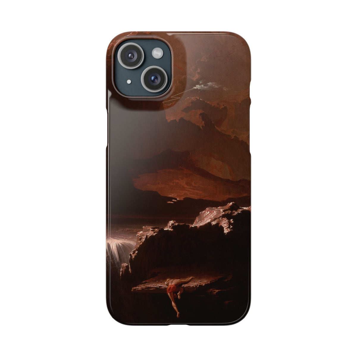 Sadak in Search of the Waters of Oblivion by John Martin - iPhone Slim Case