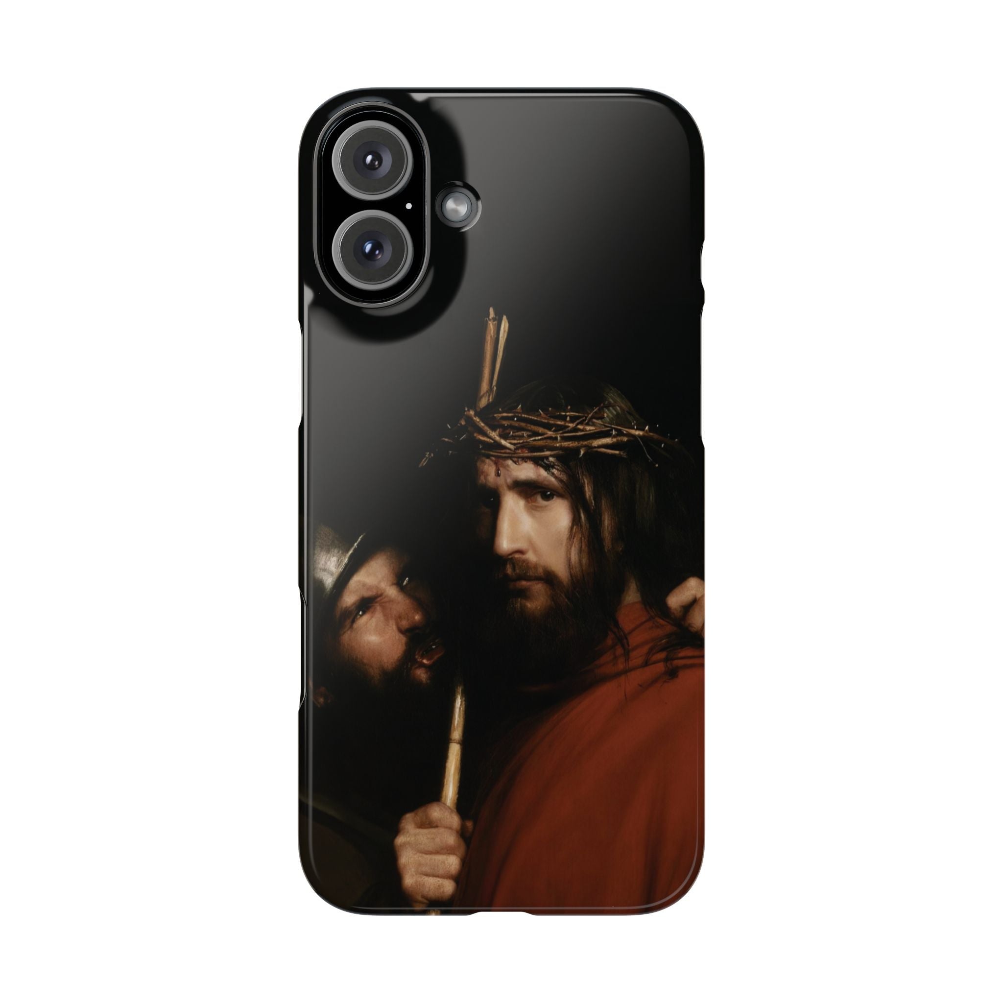 The Mocking of Christ by Carl Bloch - iPhone Slim Case