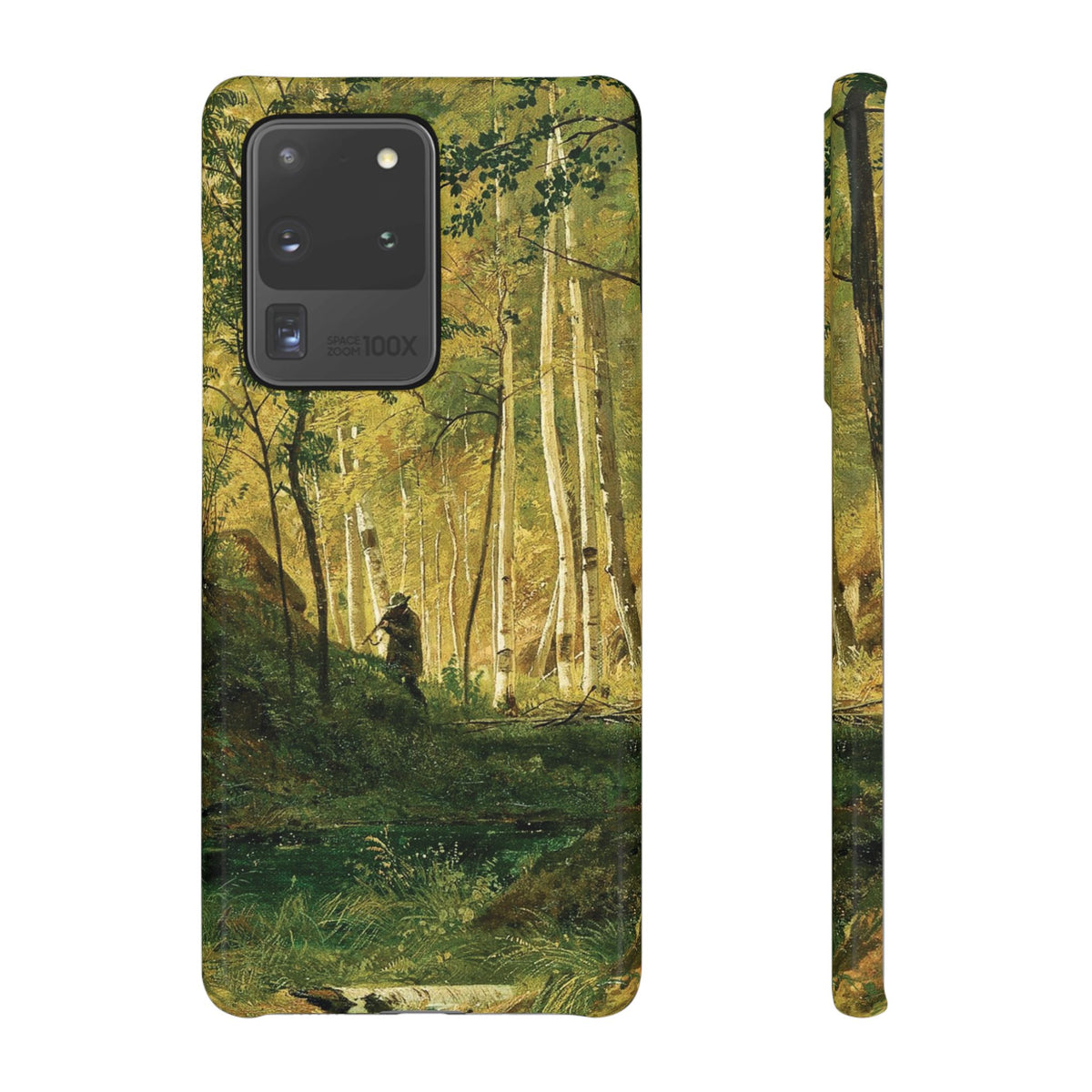 Landscape with a Hunter Valaam Island by Ivan Ivanovich Shishkin - Samsung Slim Case