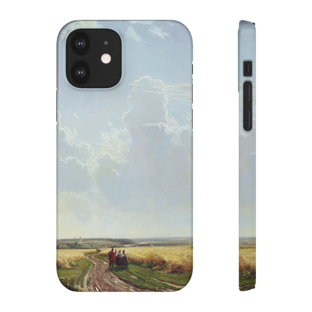 Midday in the Neighbourhood of Moscow by Ivan Ivanovich Shishkin - iPhone Slim Case