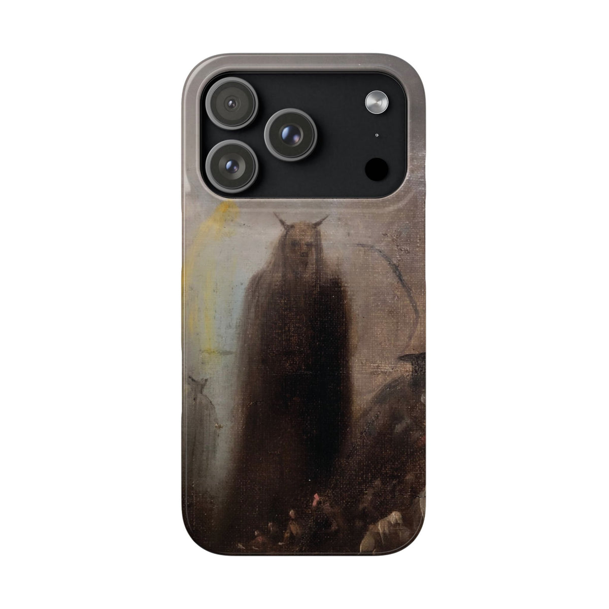 Ghostly Vision by Francisco Goya - iPhone Slim Case