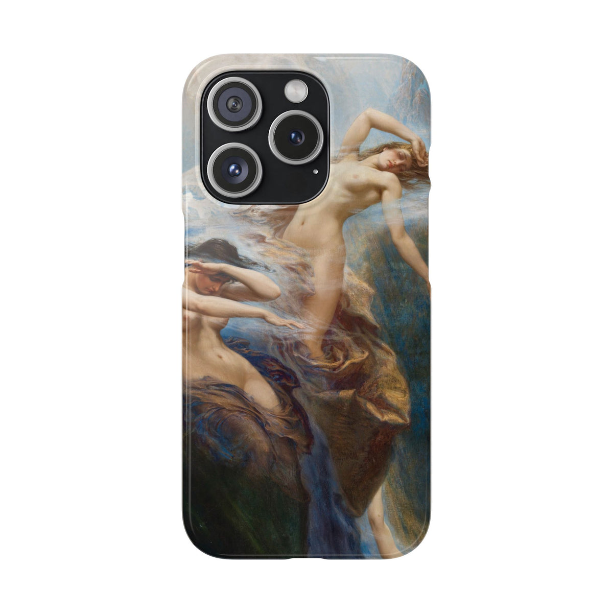 The Mountain Mists by Herbert James Draper - iPhone Slim Case