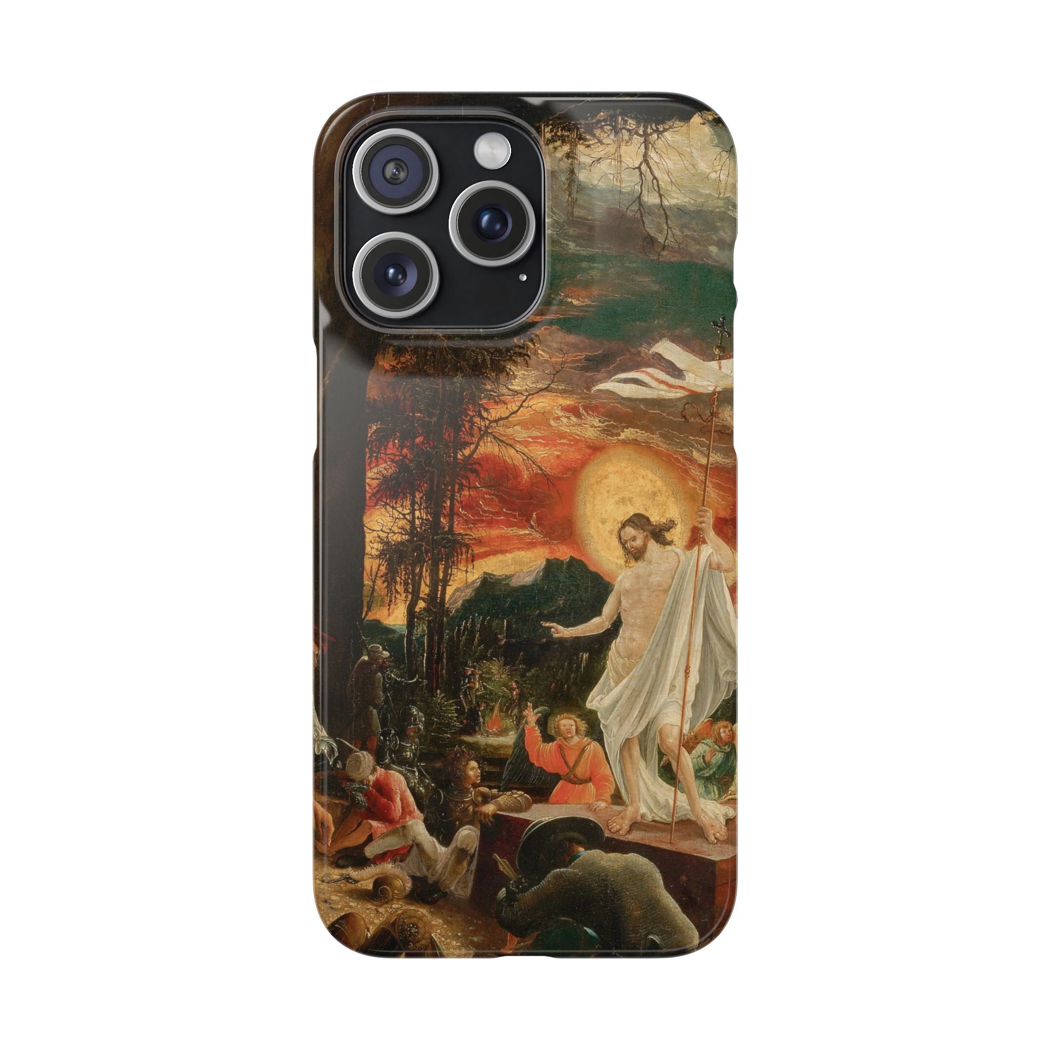 Resurrection of Christ by Albrecht Altdorfer - iPhone Slim Case