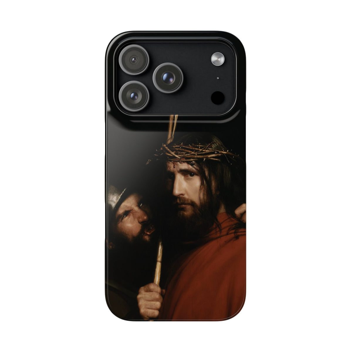 The Mocking of Christ by Carl Bloch - iPhone Slim Case