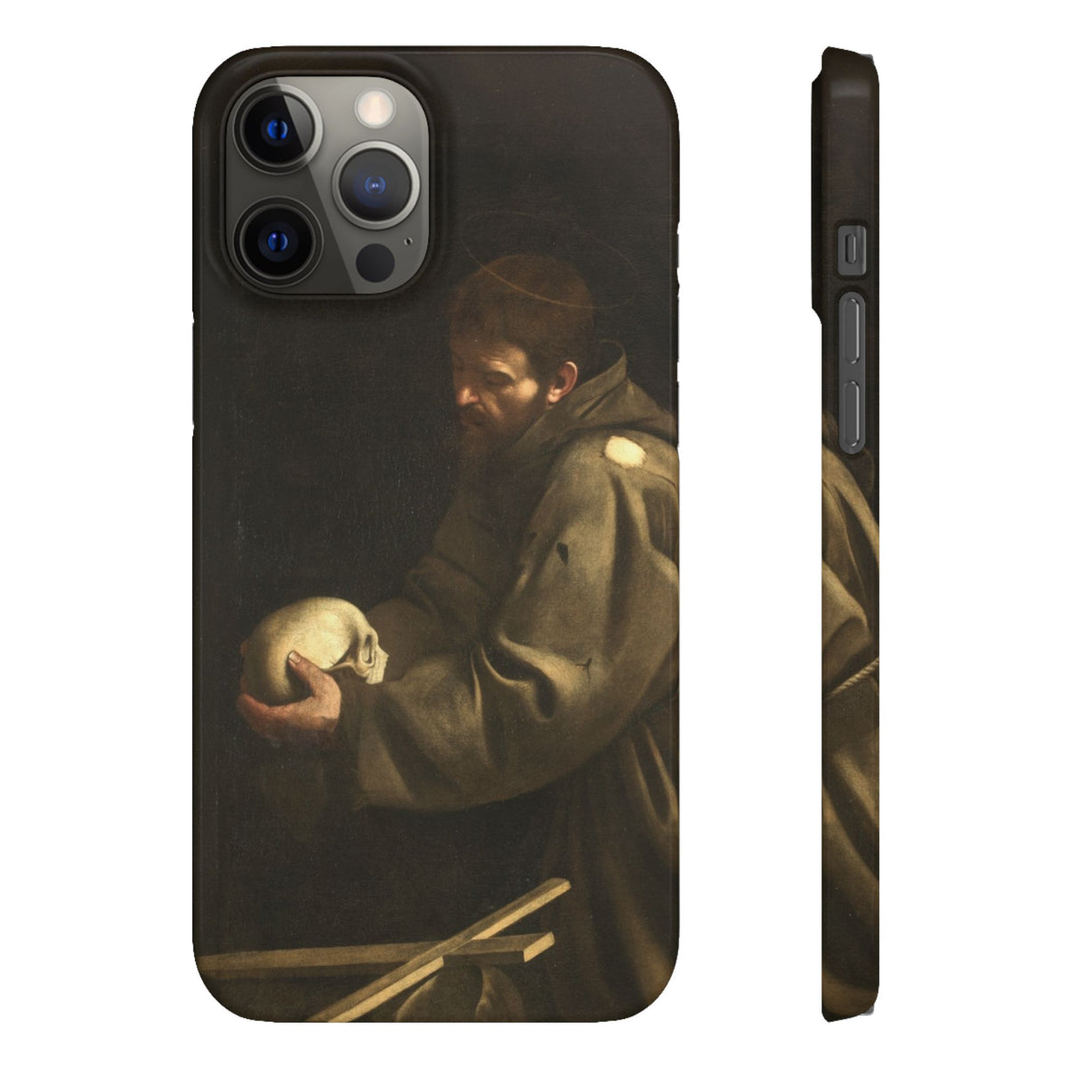San Francesco in meditazione by Caravaggio - iPhone Slim Case