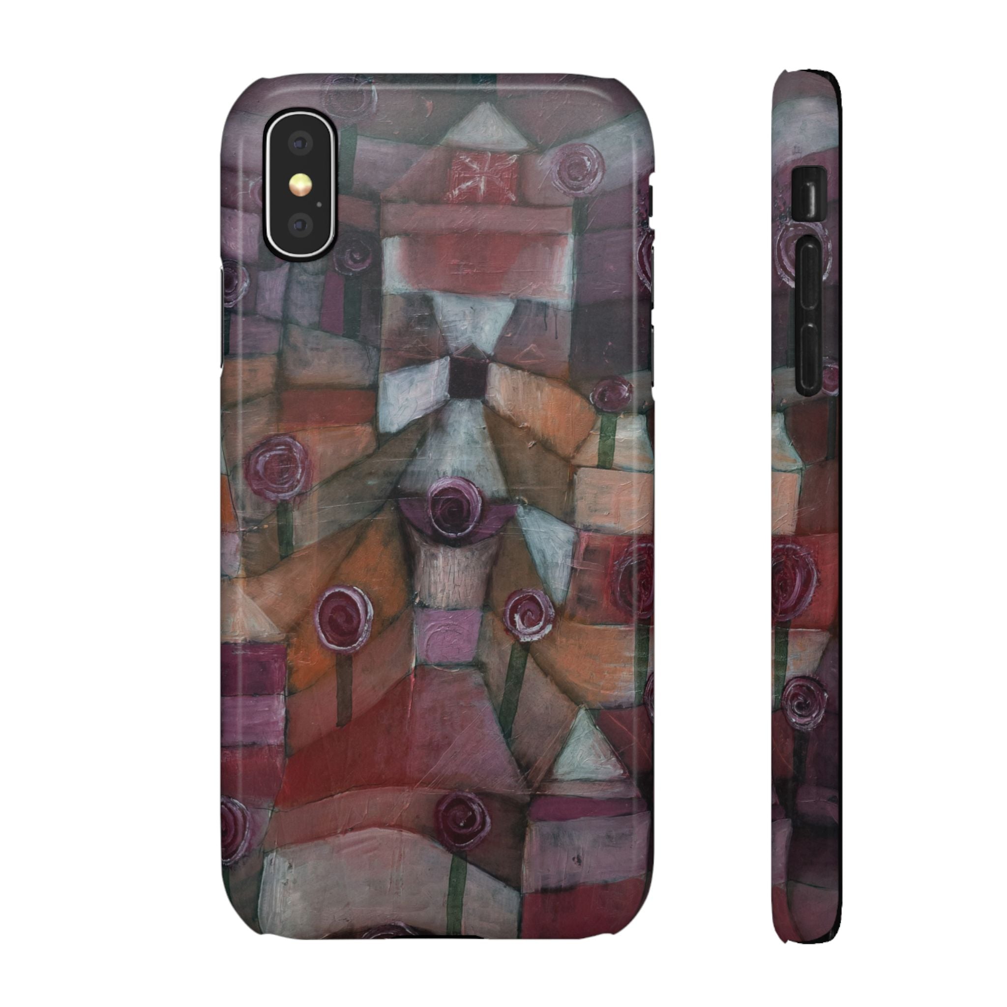 Rose Garden by Paul Klee - iPhone Slim Case