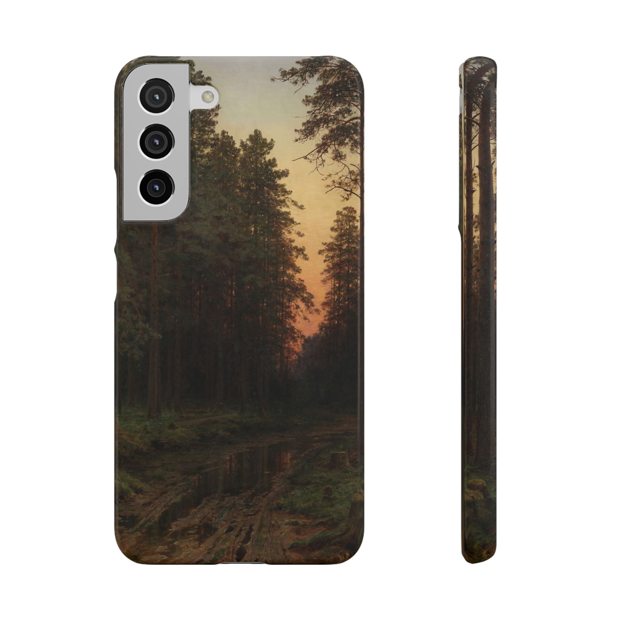 Evening Glow by Ivan Ivanovich Shishkin - Samsung Slim Case