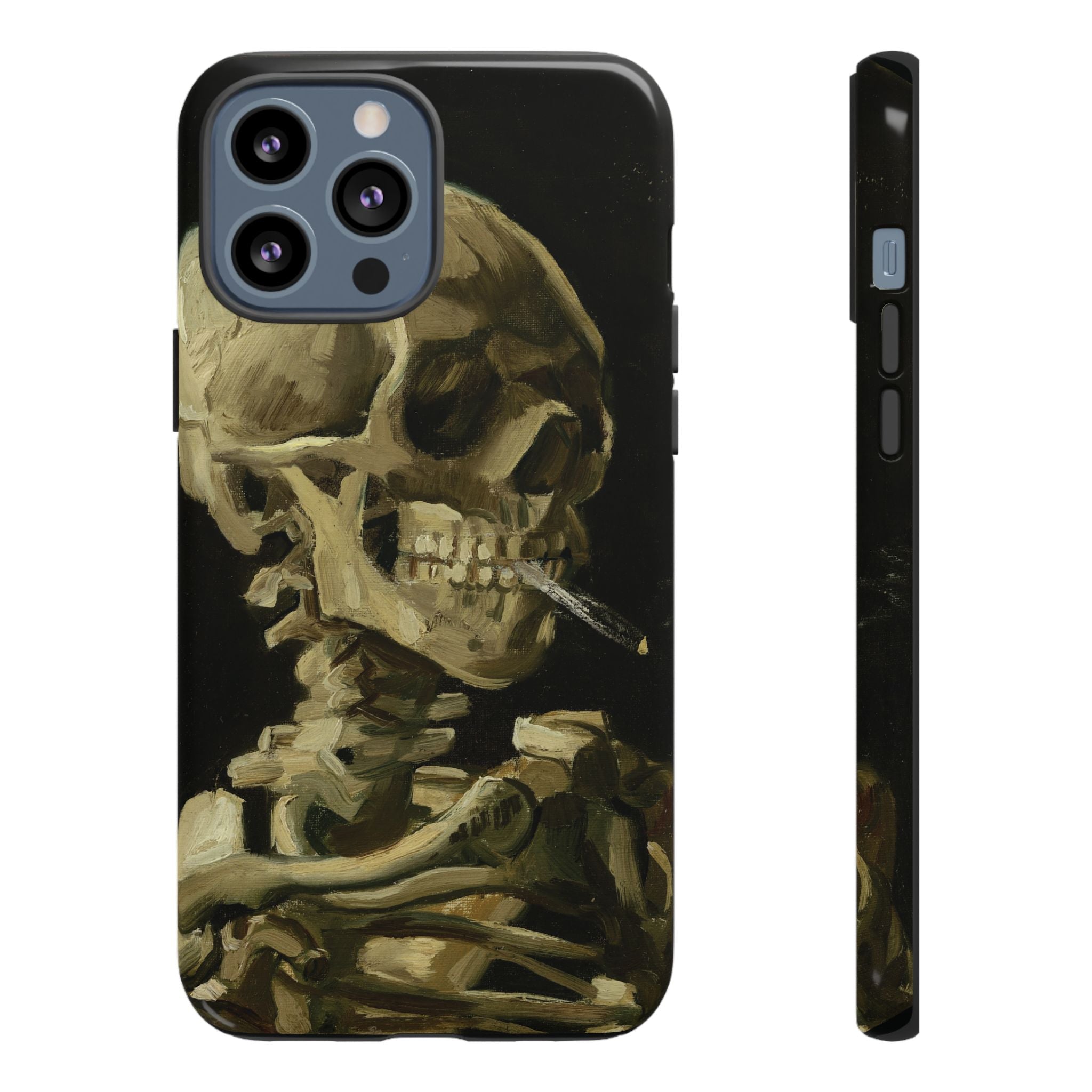 Head of a Skeleton with a Burning Cigarette by Vincent van Gogh - iPhone Tough Case