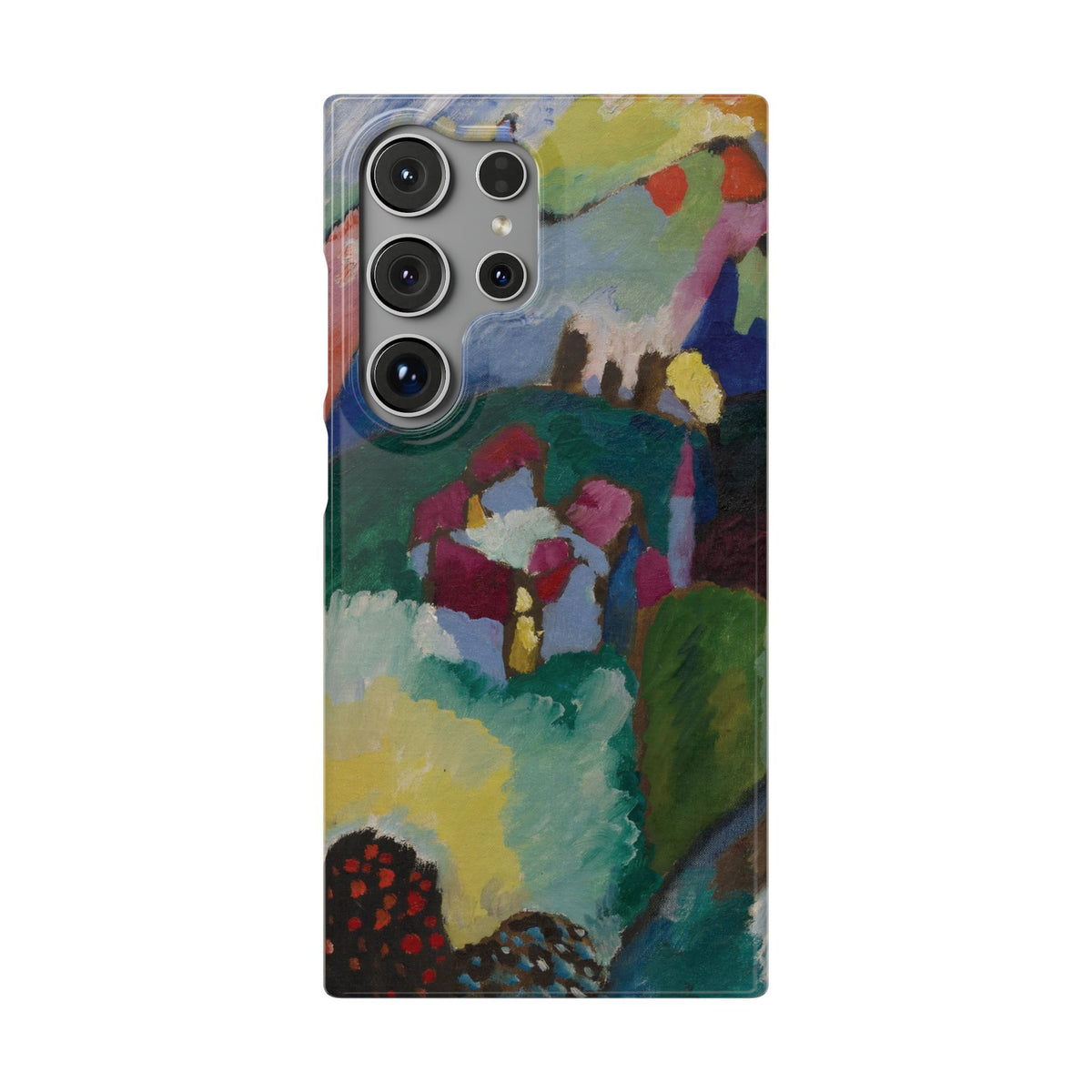 Landscape with Factory Chimney by Vasily Kandinsky - Samsung Slim Case
