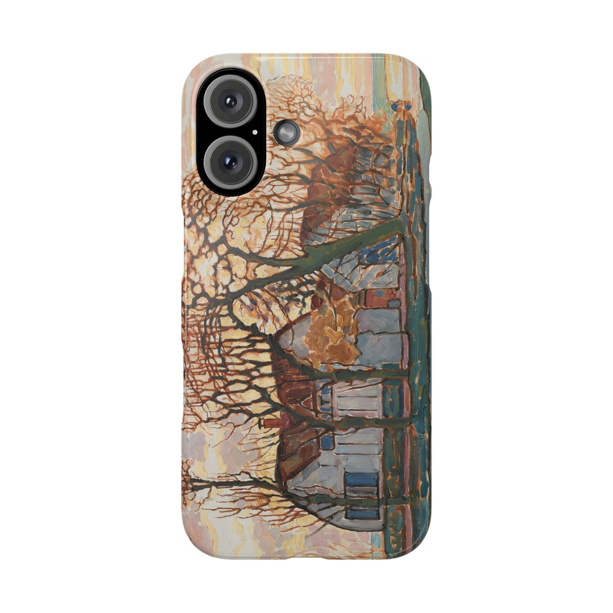 Farm near Duivendrecht by Piet Mondrian - iPhone Slim Case