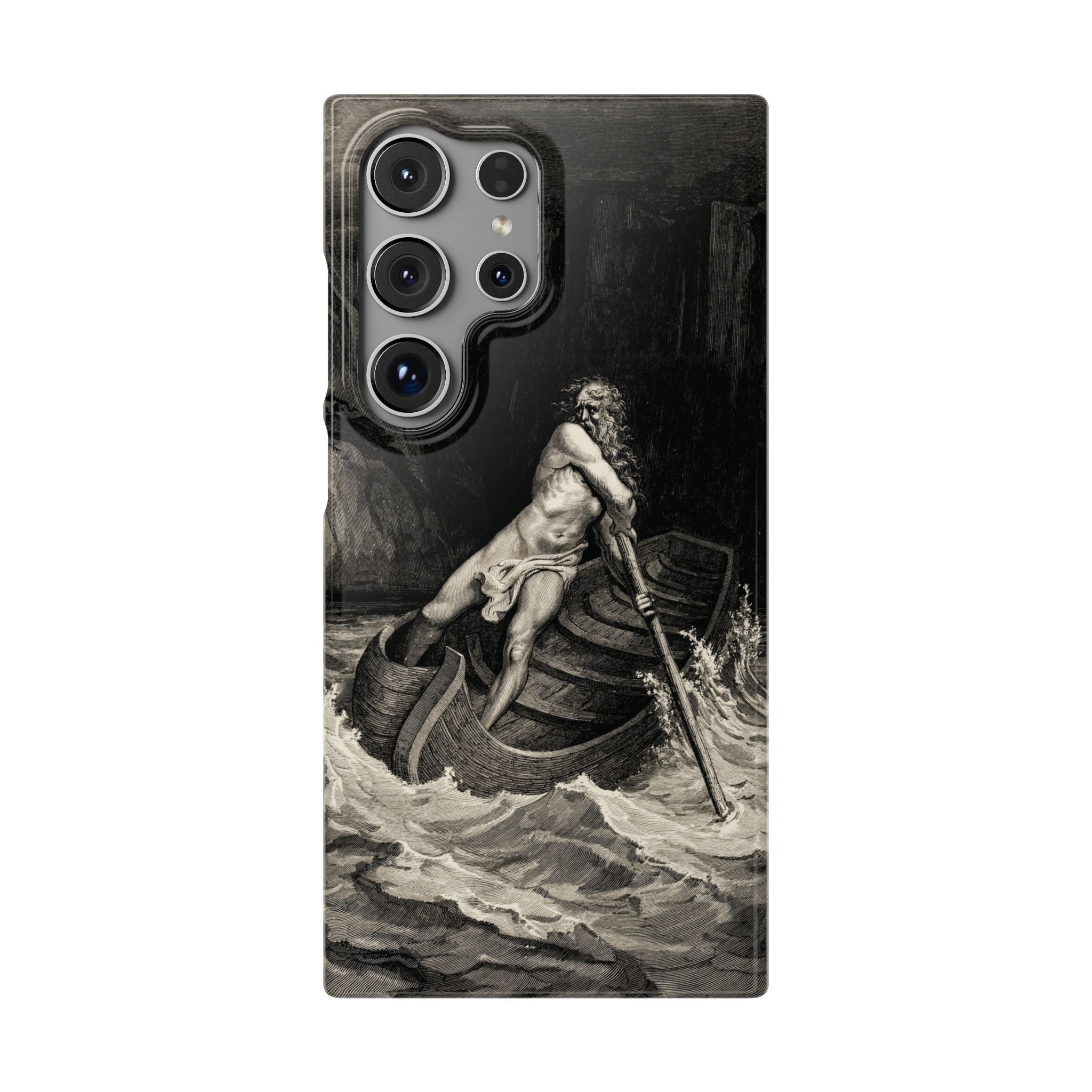 Canto III – Charon by Gustave Doré - Samsung Slim Case