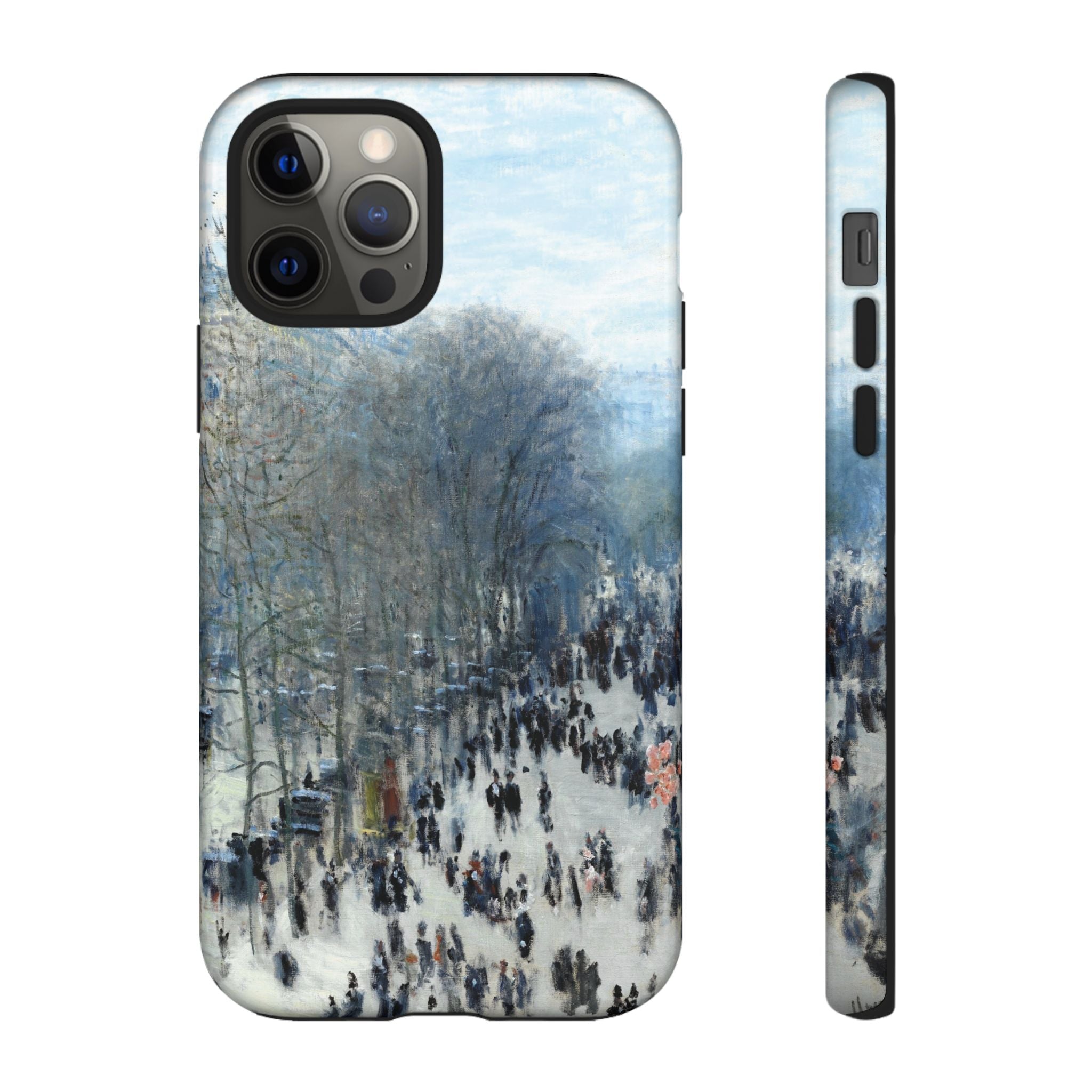 Boulevard des Capucines by Claude Monet - iPhone Tough Case